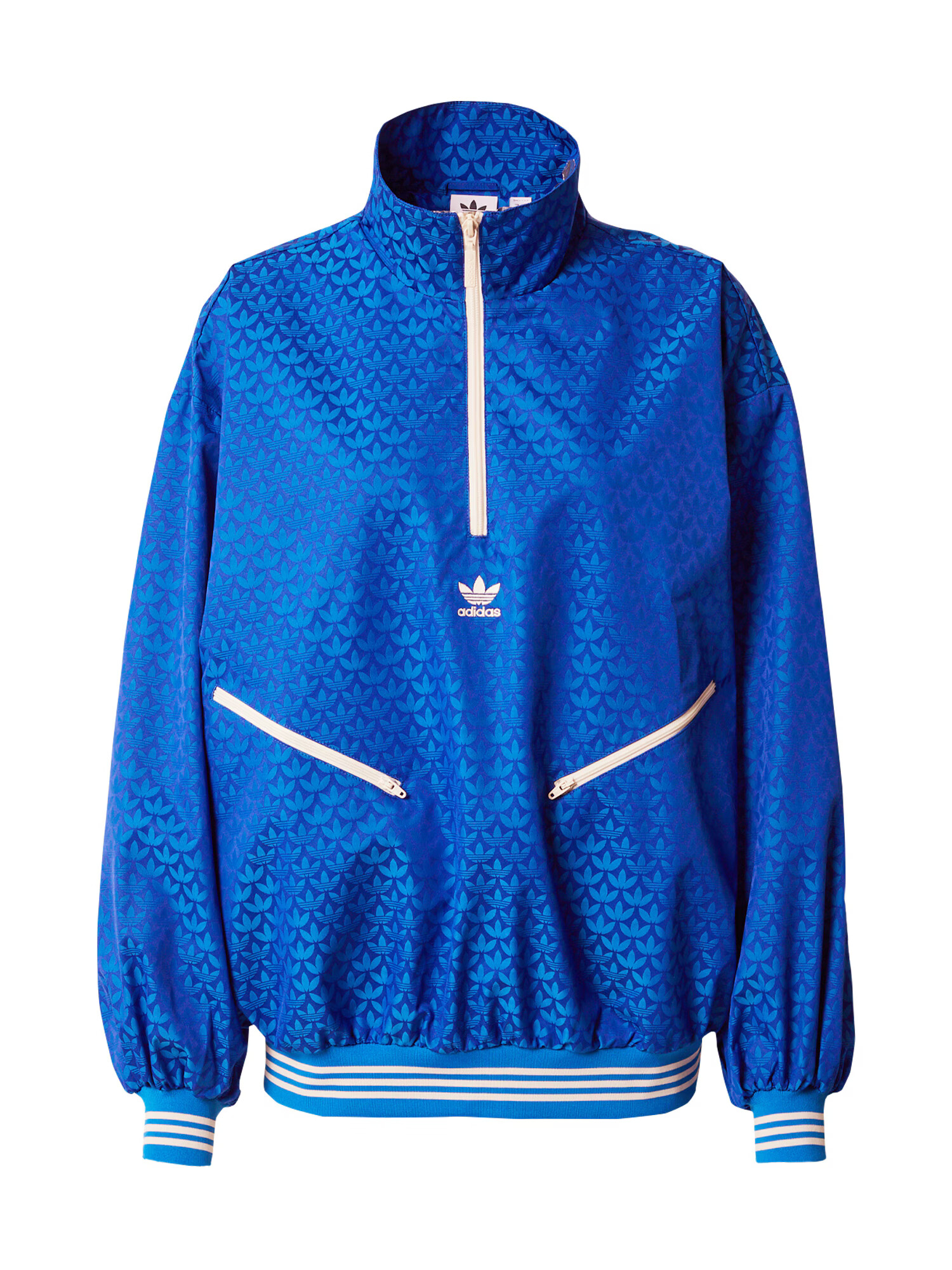 ADIDAS ORIGINALS Μπλουζάκι 'Adicolor 70S Monogram' μπλε / λευκό - Pepit.gr