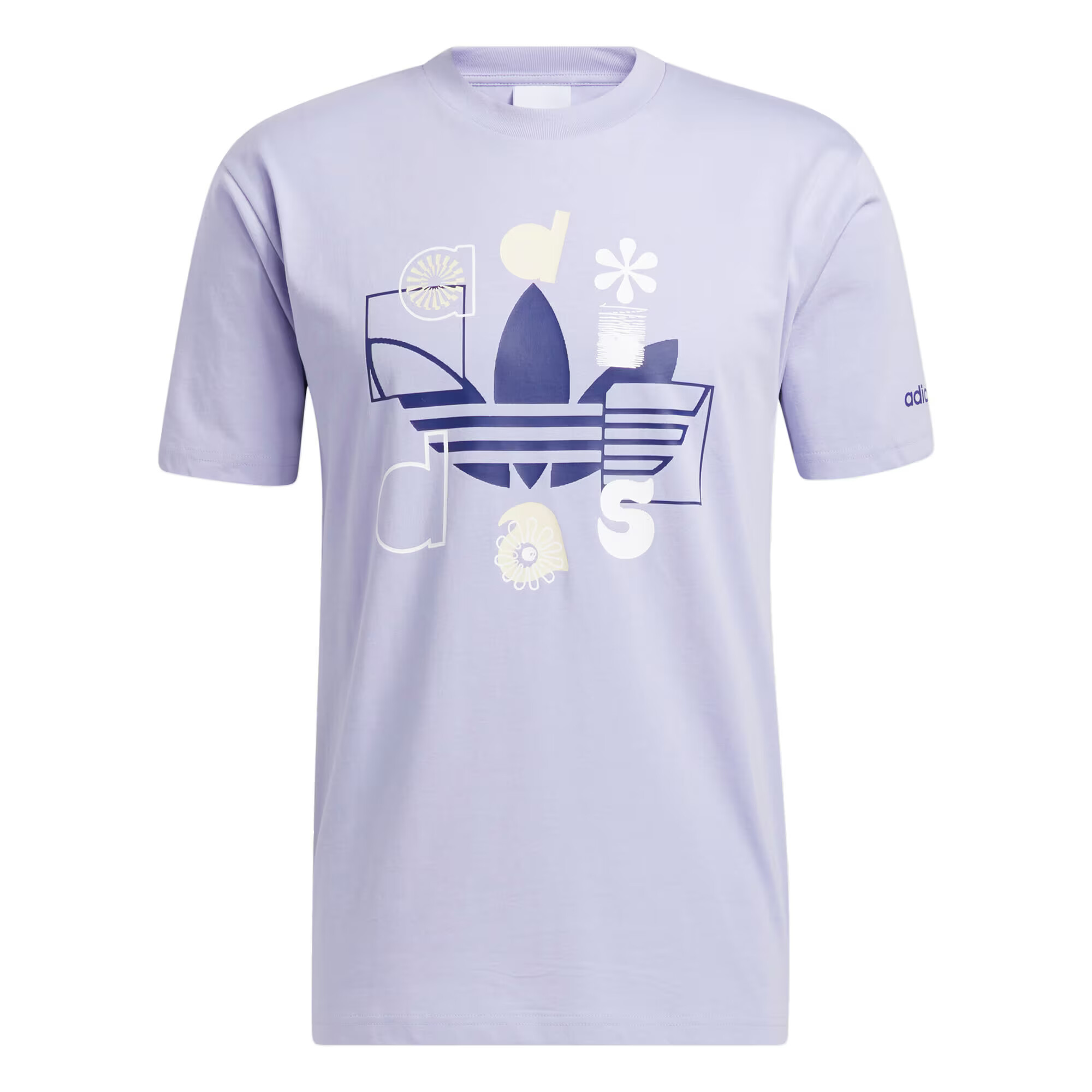 ADIDAS ORIGINALS Μπλουζάκι πορφυρό / λευκό - Pepit.gr