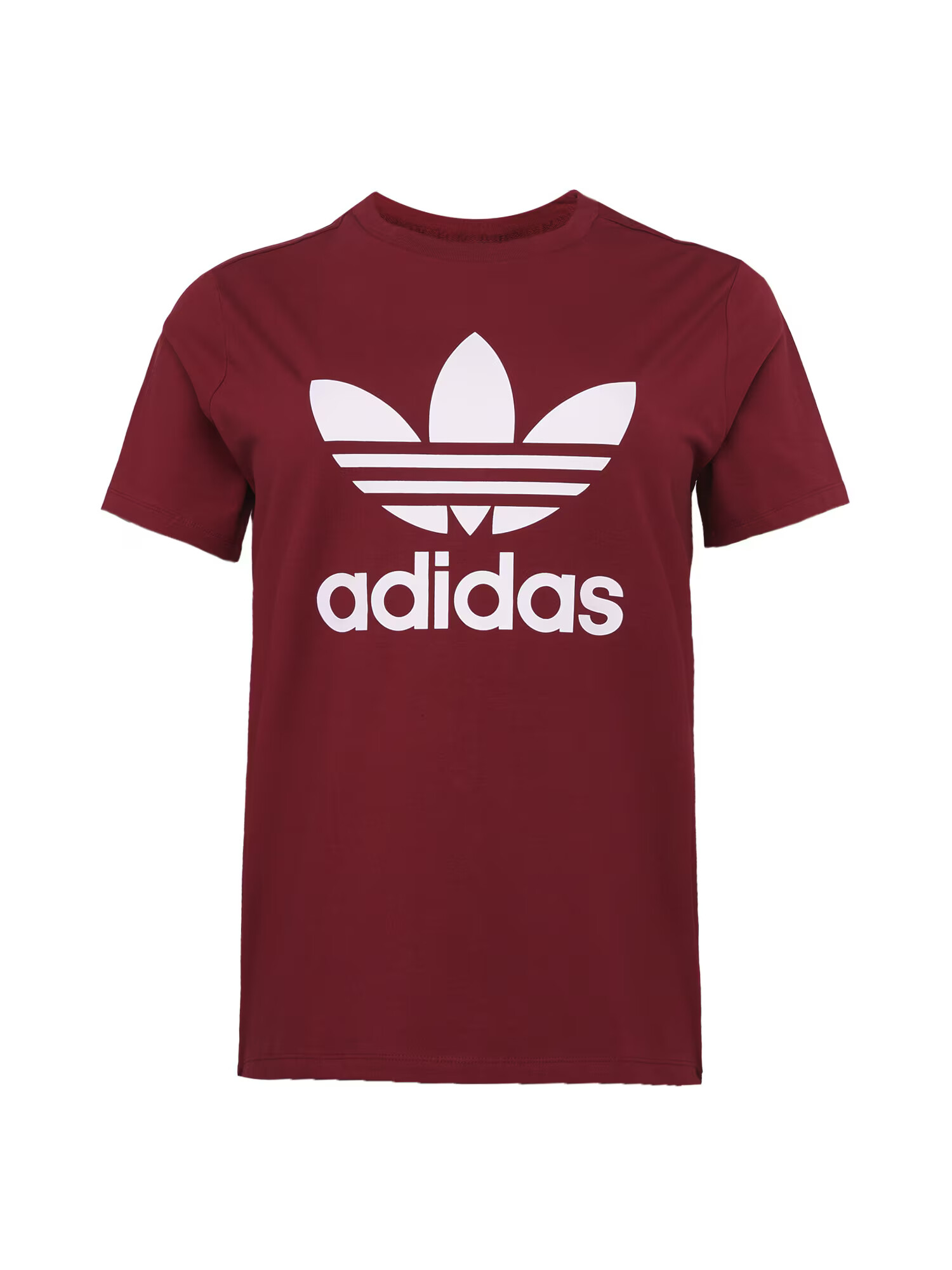 ADIDAS ORIGINALS Μπλουζάκι ρουμπινί / λευκό - Pepit.gr