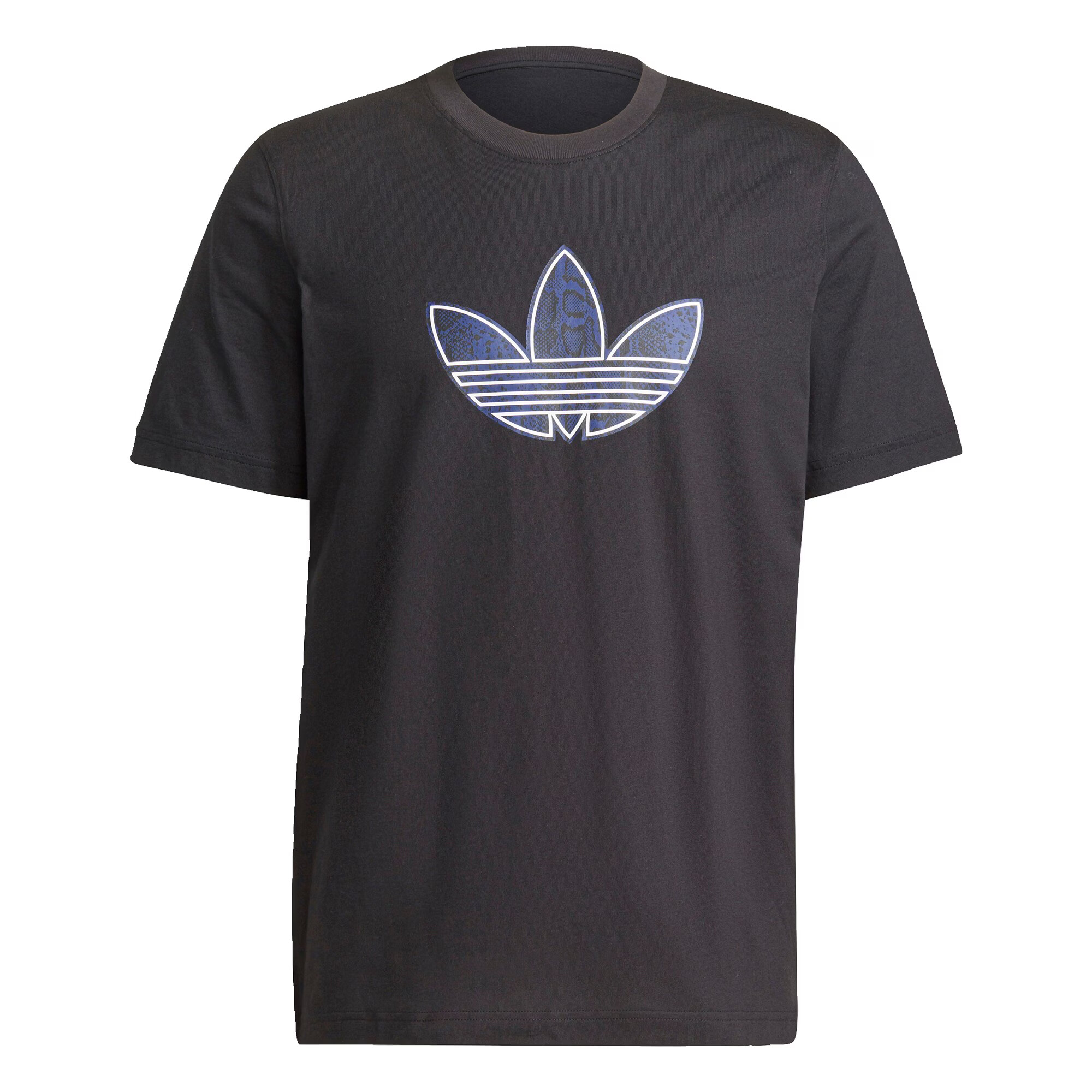 ADIDAS ORIGINALS Μπλουζάκι σκούρο λιλά / μαύρο / λευκό - Pepit.gr