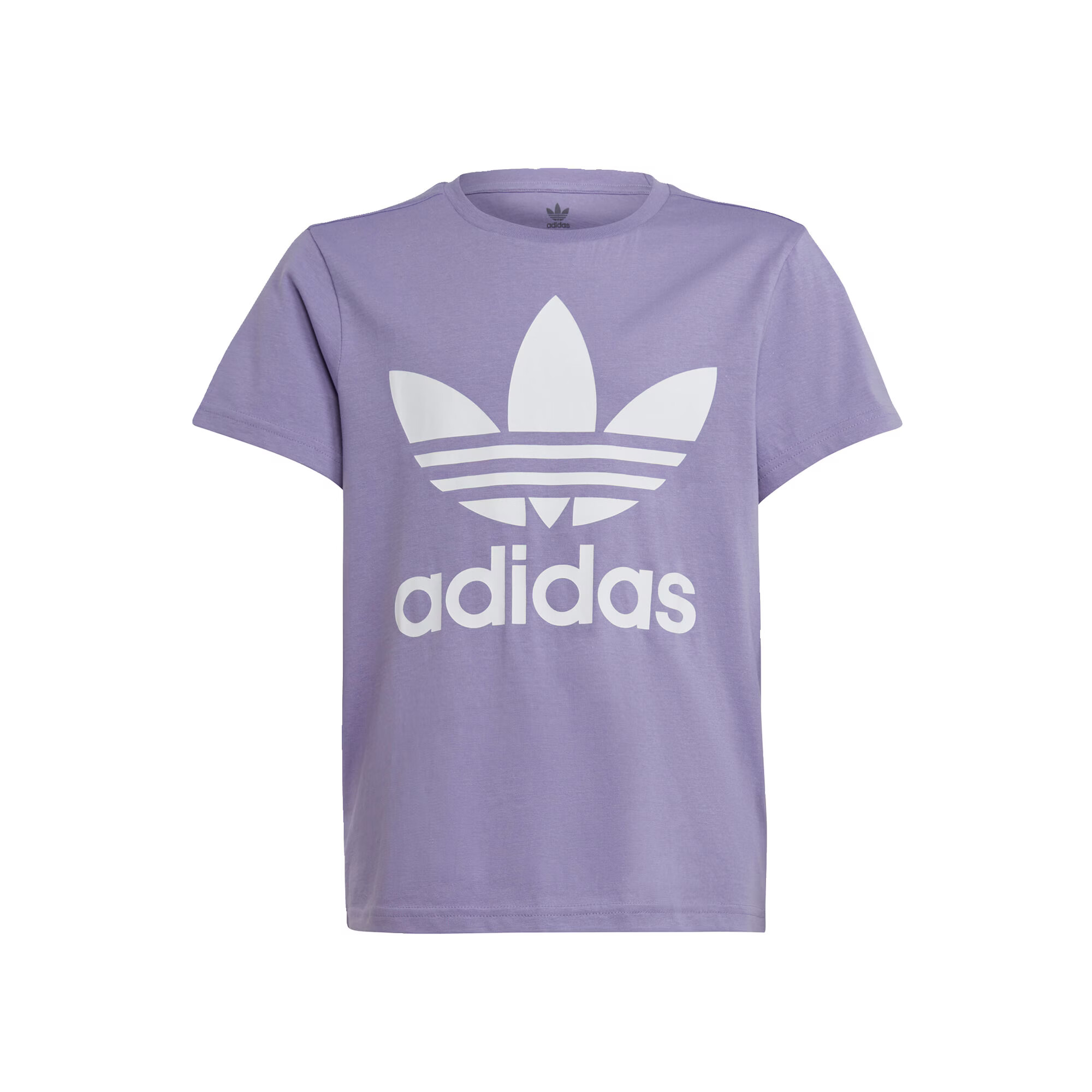 ADIDAS ORIGINALS Μπλουζάκι 'Trefoil' ανοικτό λιλά / λευκό - Pepit.gr