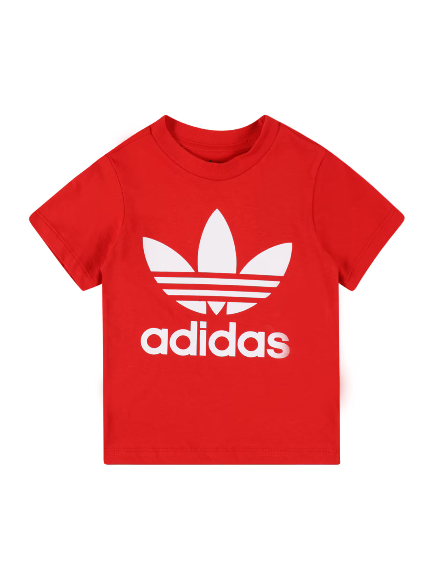 ADIDAS ORIGINALS Μπλουζάκι 'Trefoil' κόκκινο / λευκό - Pepit.gr