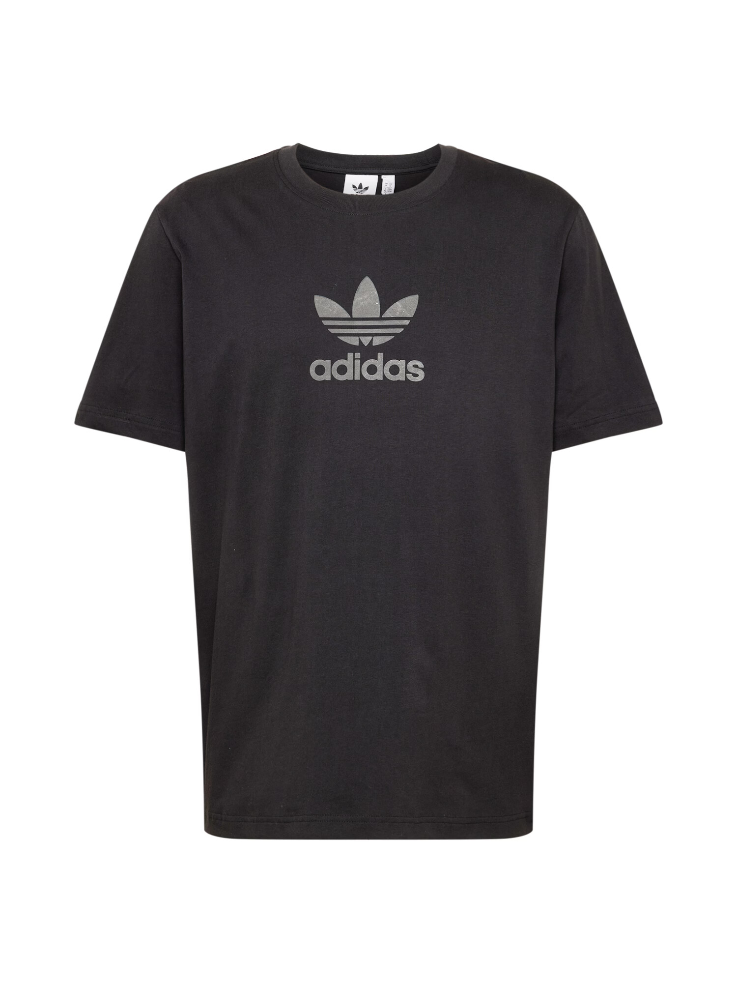 ADIDAS ORIGINALS Μπλουζάκι 'Trefoil Series Street' γκρι / μαύρο - Pepit.gr