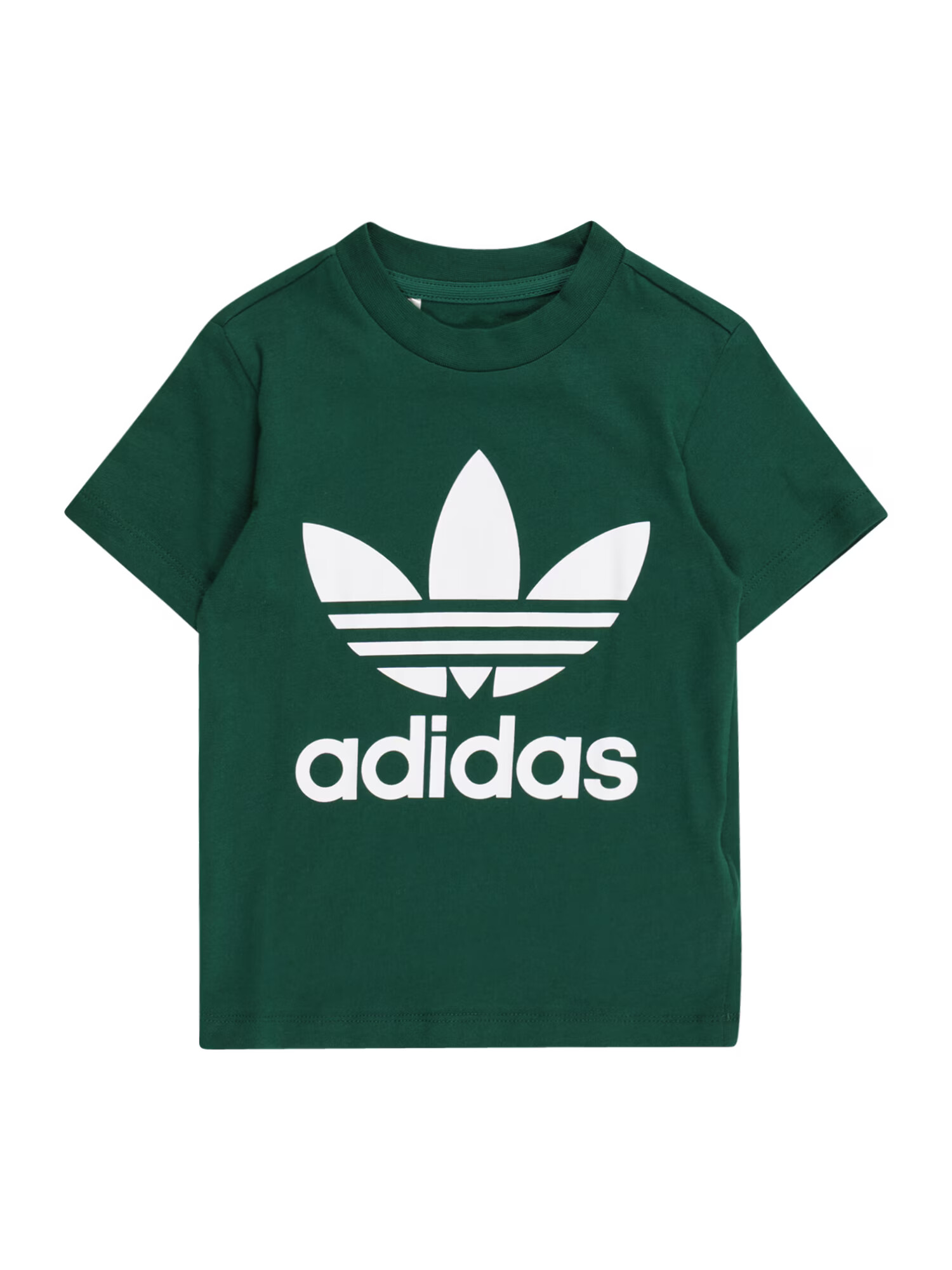 ADIDAS ORIGINALS Μπλουζάκι 'TREFOIL' σκούρο πράσινο / λευκό - Pepit.gr