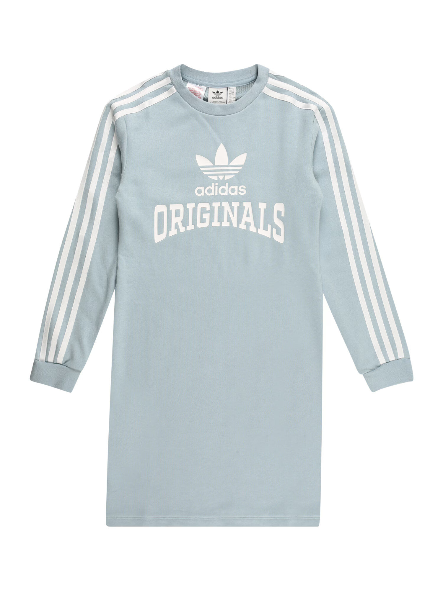 ADIDAS ORIGINALS Φόρεμα γκρι / λευκό - Pepit.gr