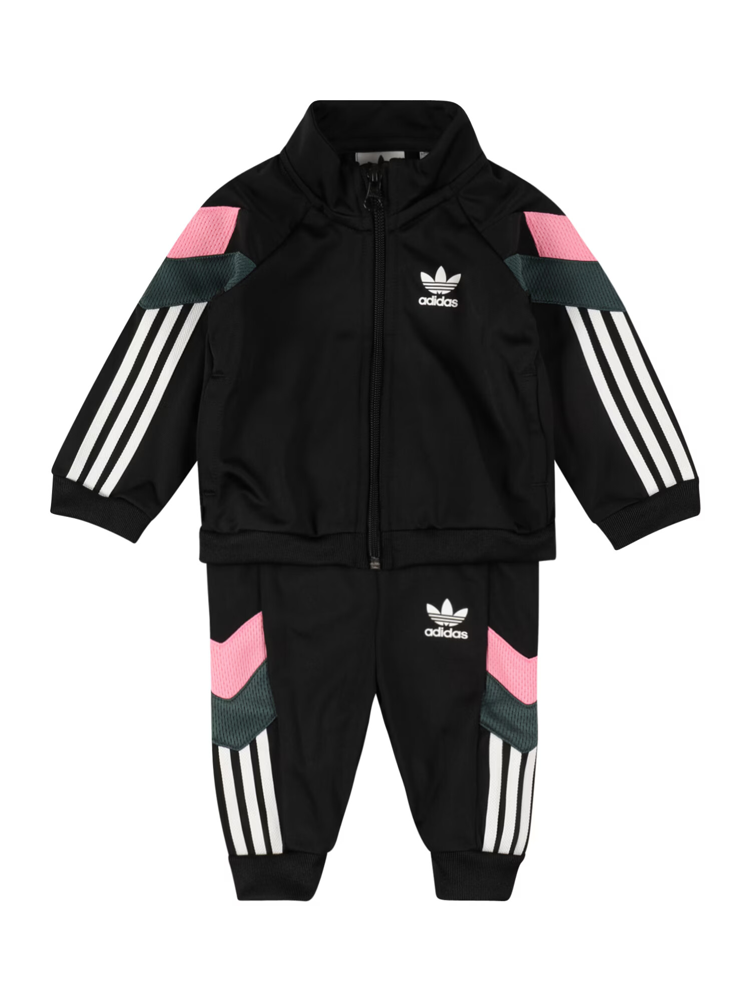 ADIDAS ORIGINALS Φόρμα τρεξίματος γκρι / ροζ / μαύρο / λευκό - Pepit.gr