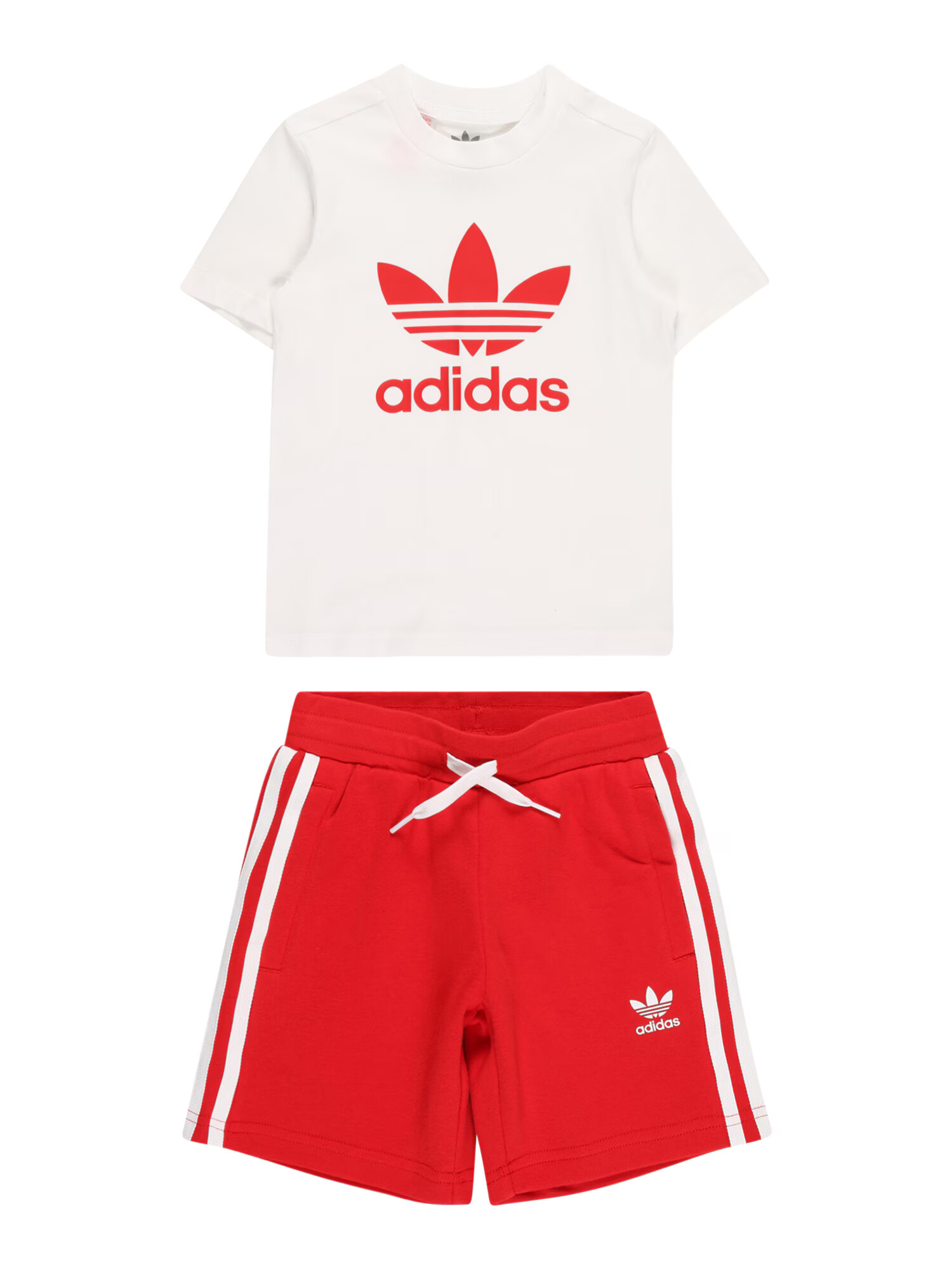 ADIDAS ORIGINALS Φόρμα τρεξίματος κόκκινο σκουριάς / λευκό - Pepit.gr