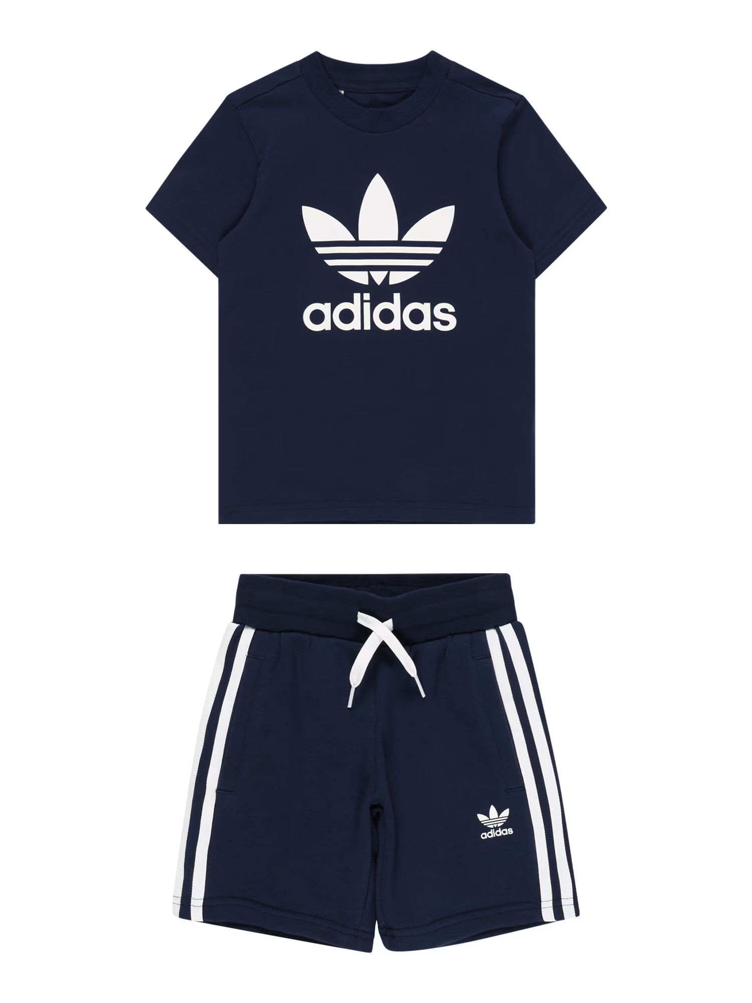 ADIDAS ORIGINALS Φόρμα τρεξίματος 'Adicolor And' μπλε μαρέν / λευκό - Pepit.gr