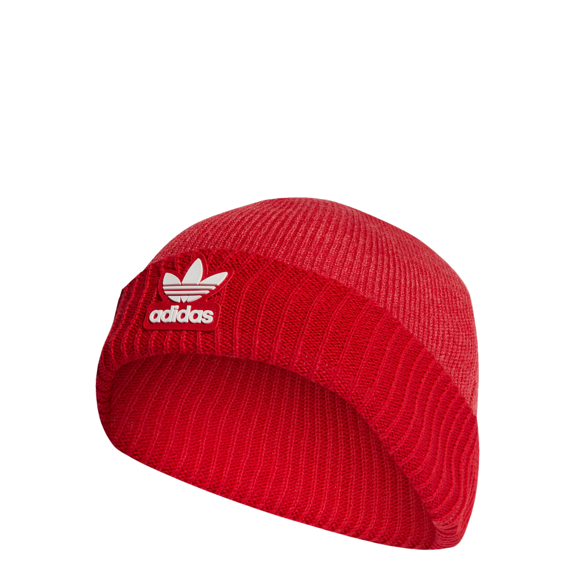 ADIDAS ORIGINALS Σκούφος 'Adicolor Cuff' κόκκινο / λευκό - Pepit.gr