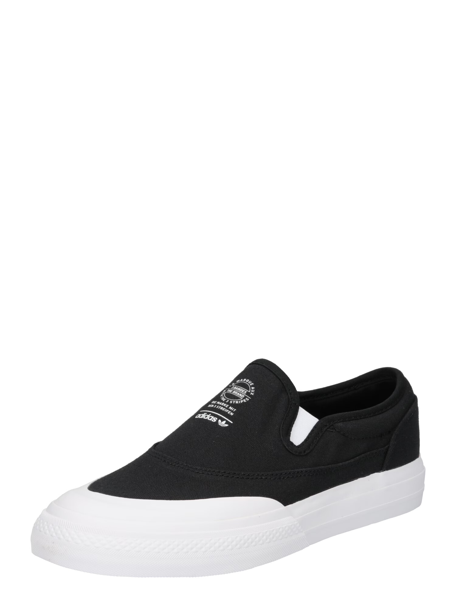 ADIDAS ORIGINALS Slip-on 'Nizza Rf Slip' μαύρο / λευκό - Pepit.gr