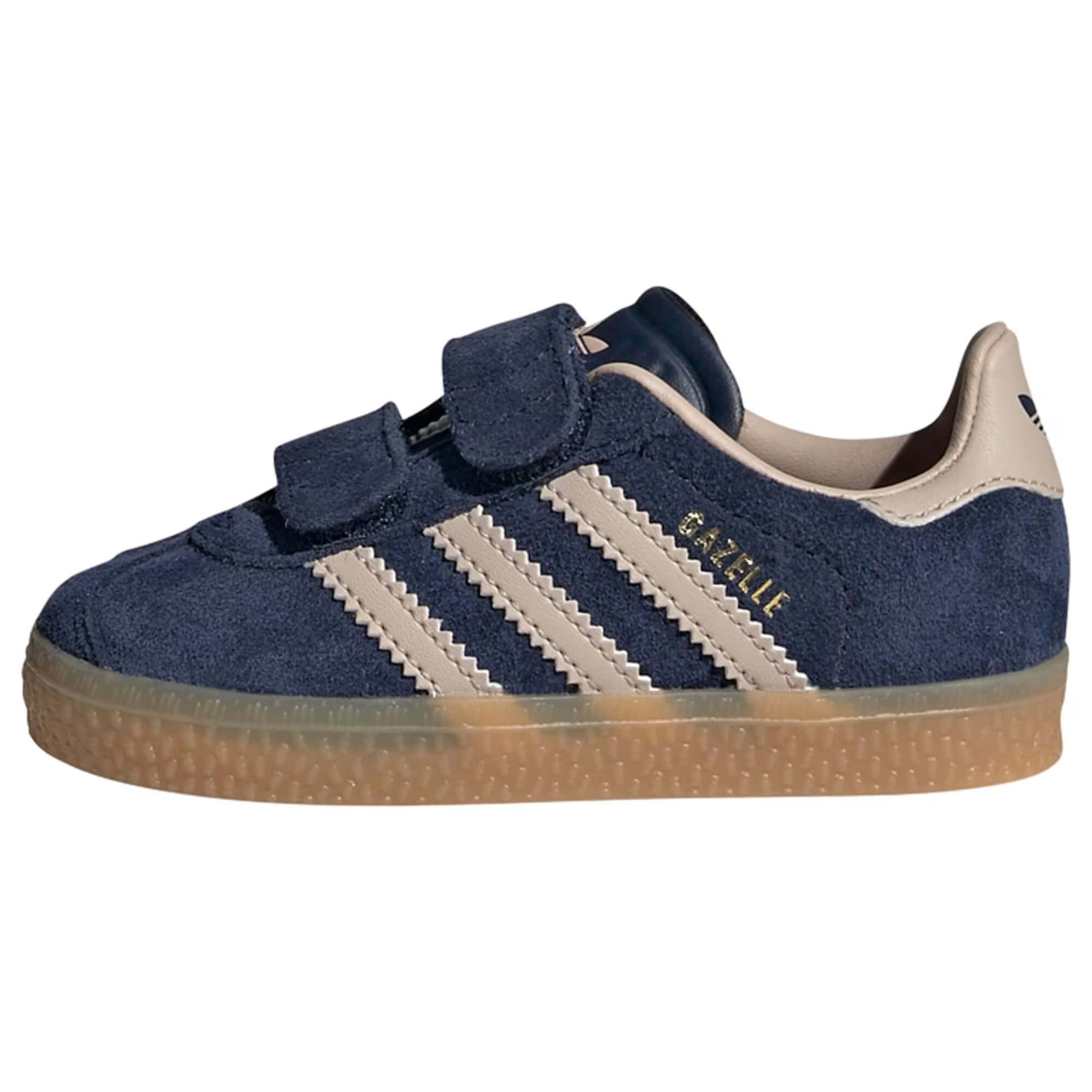 ADIDAS ORIGINALS Σνίκερ 'Gazelle' ανοικτό μπεζ / μπλε μαρέν / χρυσό - Pepit.gr