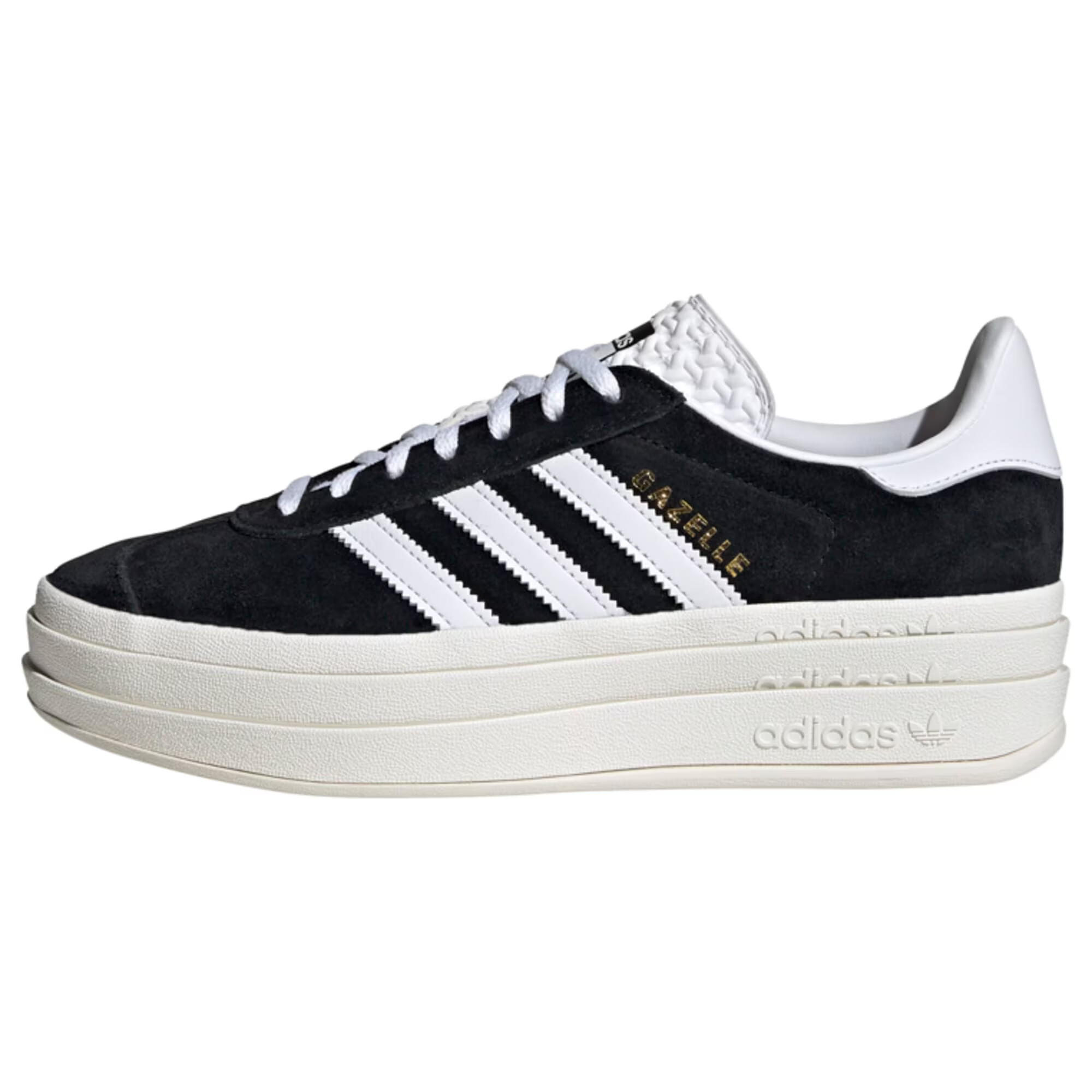 ADIDAS ORIGINALS Σνίκερ χαμηλό 'Gazelle Bold' χρυσό / μαύρο / λευκό - Pepit.gr