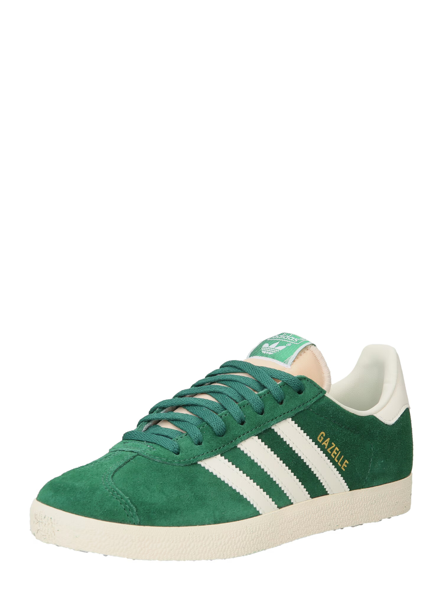 ADIDAS ORIGINALS Σνίκερ χαμηλό 'Gazelle' εκρού / χρυσό / σμαραγδί / λευκό - Pepit.gr