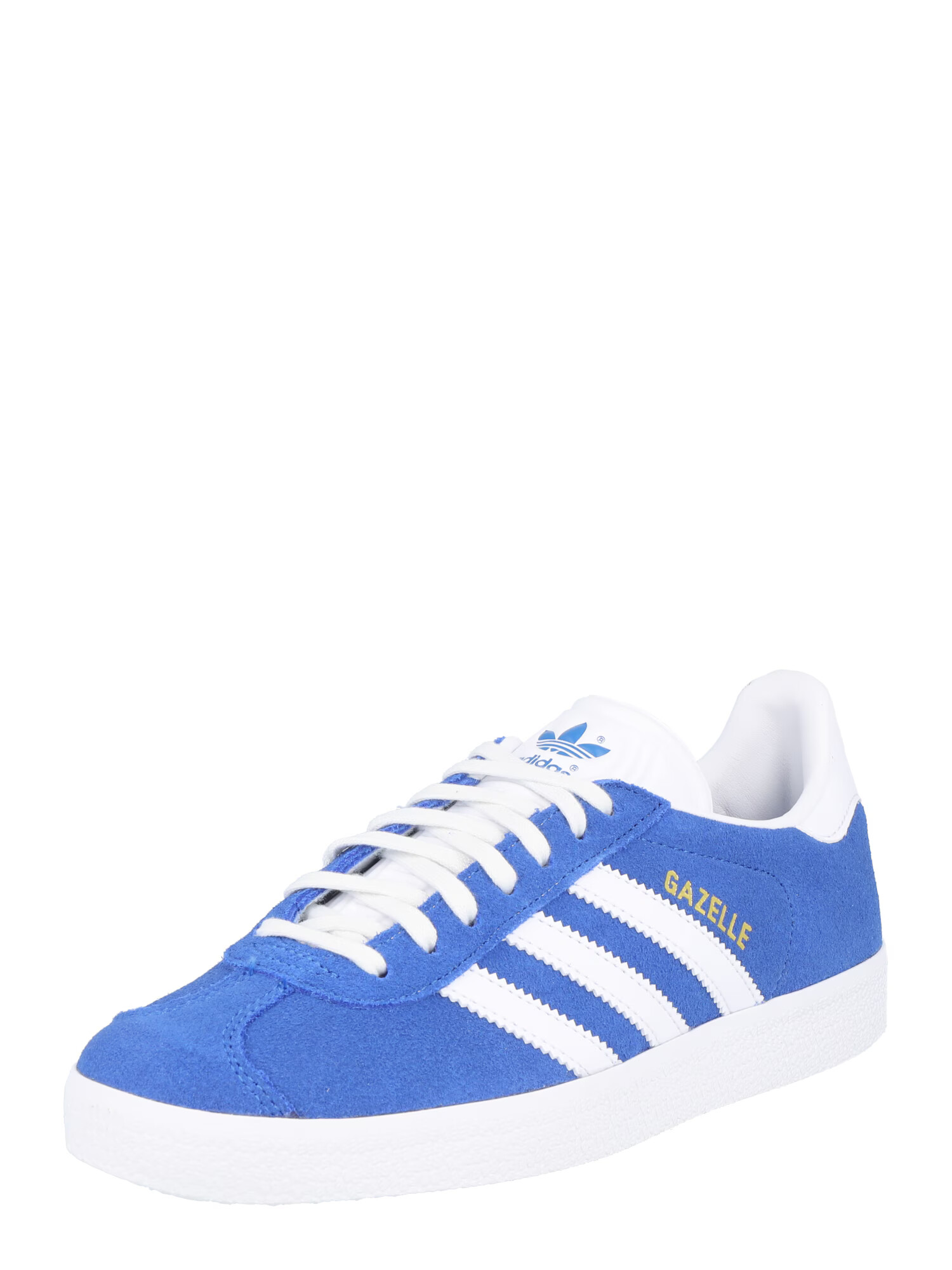 ADIDAS ORIGINALS Σνίκερ χαμηλό 'GAZELLE' μπλε ρουά / χρυσό / λευκό - Pepit.gr