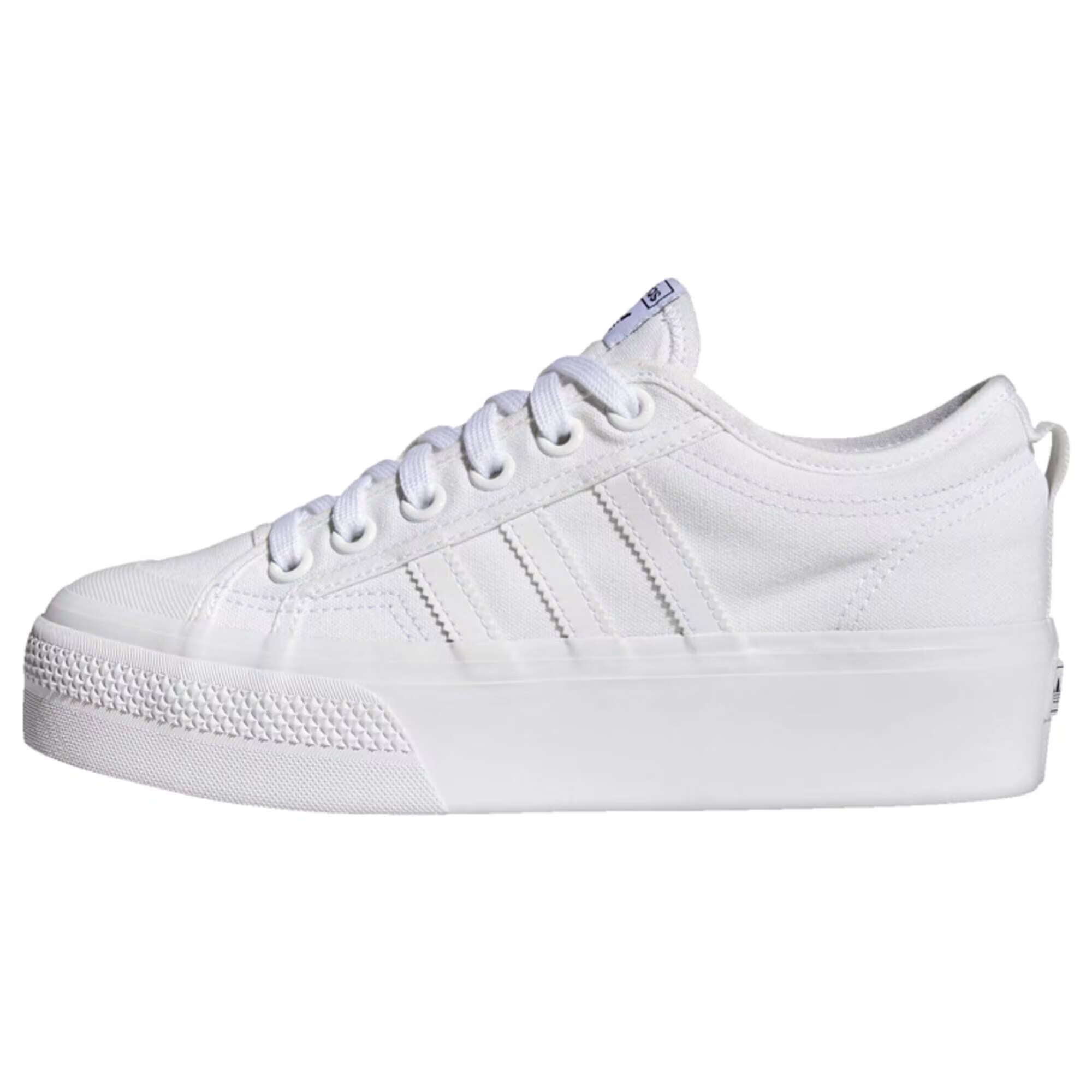 ADIDAS ORIGINALS Σνίκερ χαμηλό 'Nizza Platform' λευκό - Pepit.gr