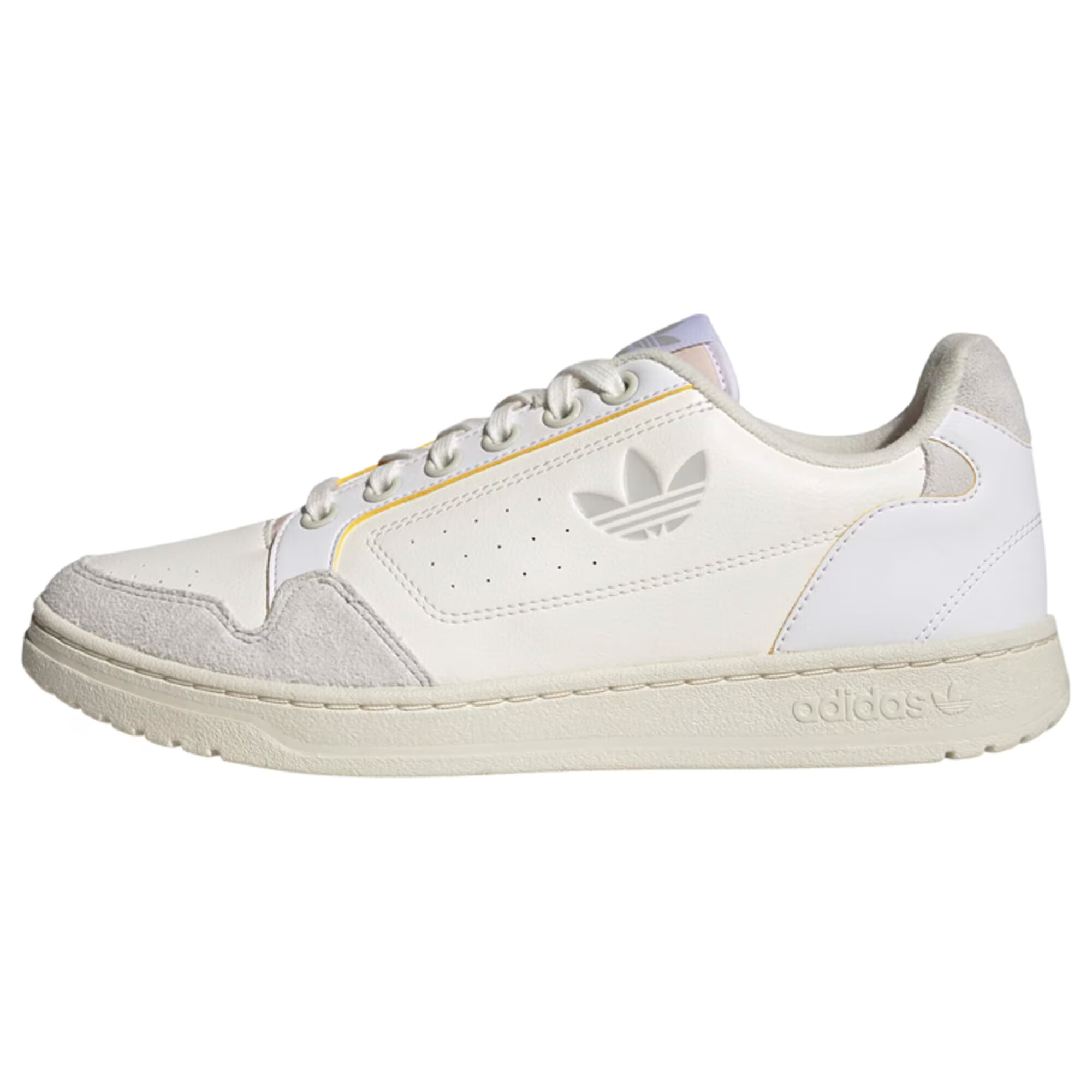 ADIDAS ORIGINALS Σνίκερ χαμηλό 'Ny 90' ανοικτό μπεζ / κίτρινο / λιλά παστέλ / λευκό - Pepit.gr