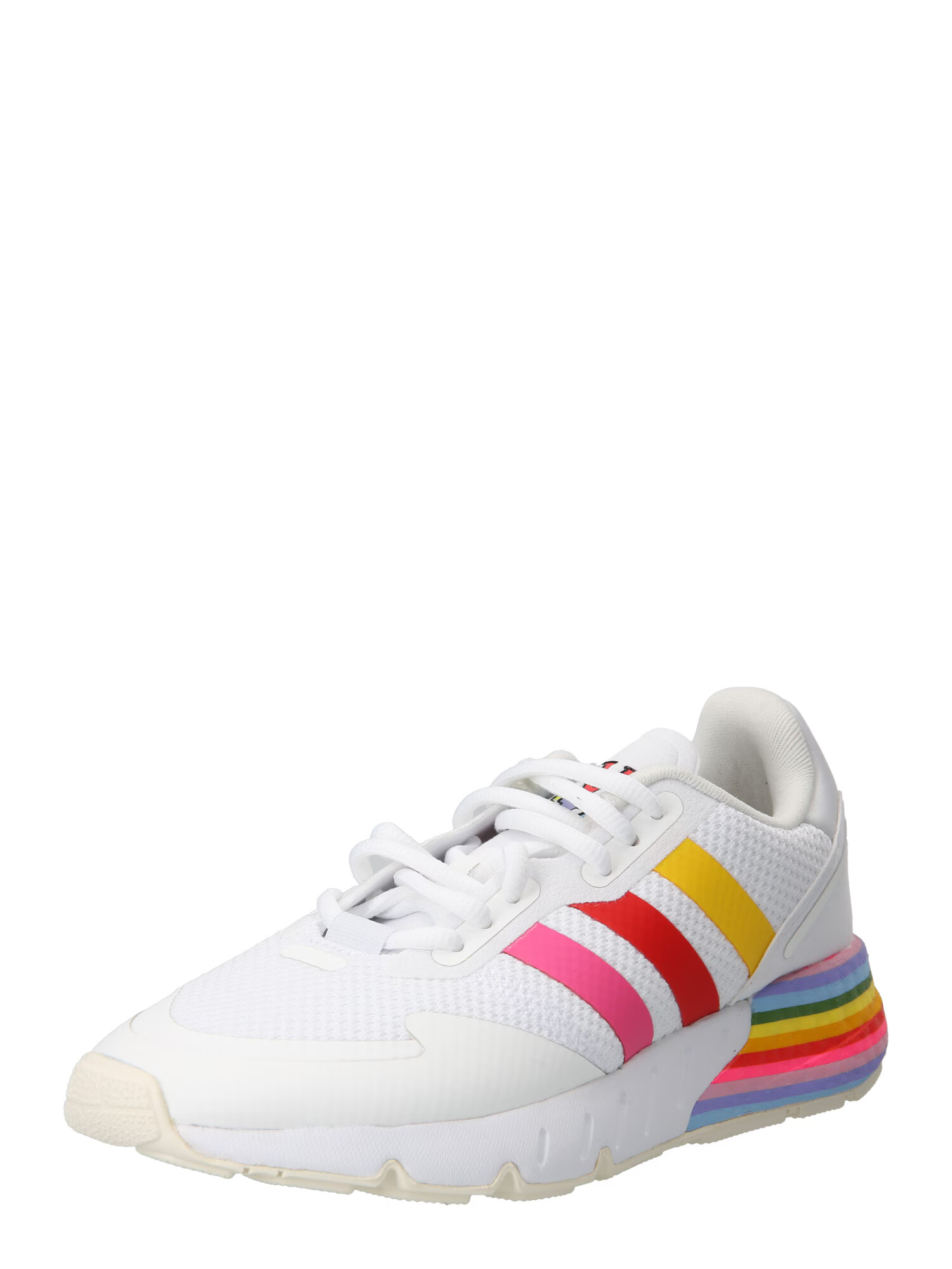 ADIDAS ORIGINALS Σνίκερ χαμηλό 'PRIDE' κίτρινο / ροζ / κόκκινο / λευκό - Pepit.gr