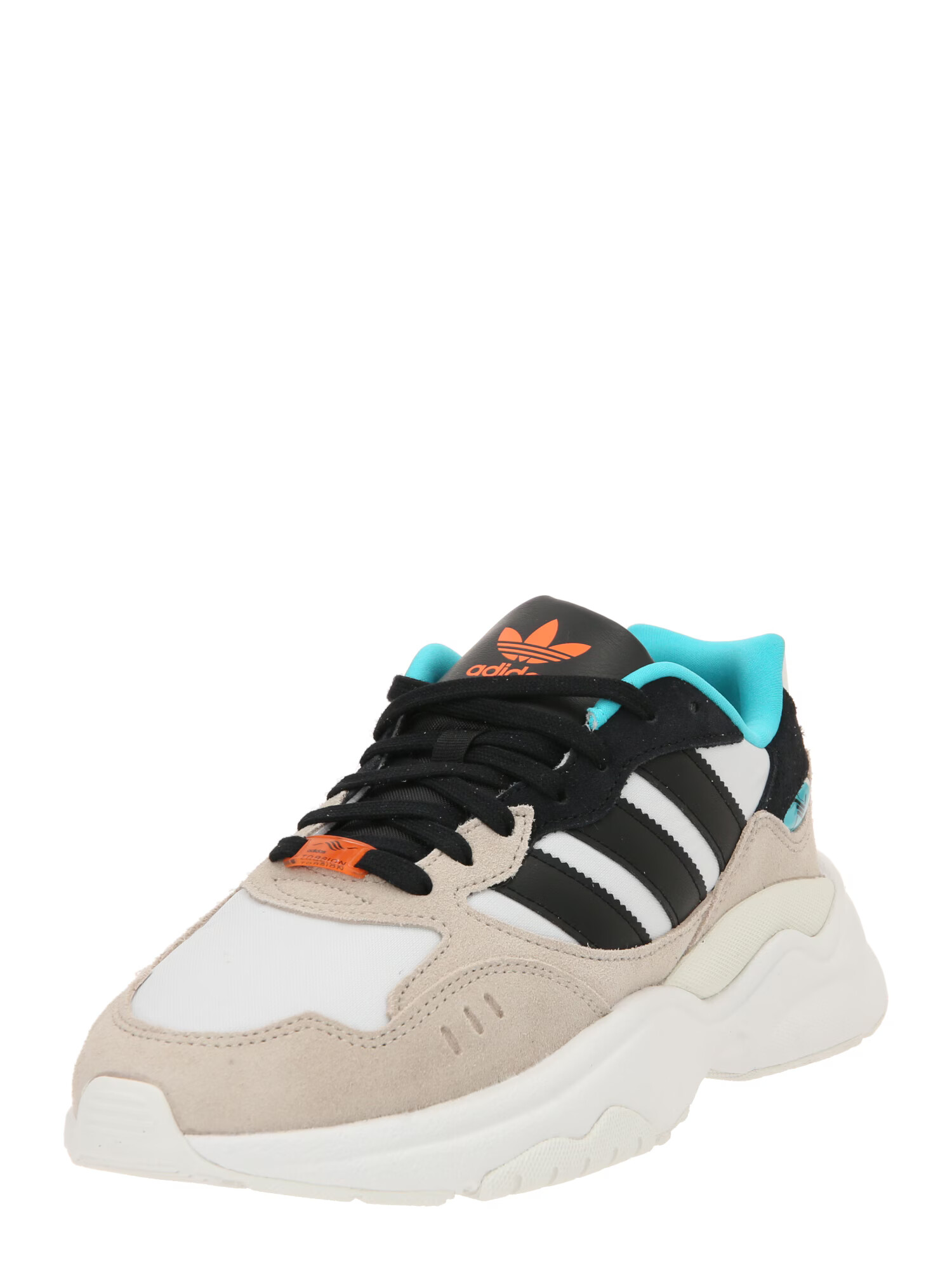 ADIDAS ORIGINALS Σνίκερ χαμηλό 'Retropy F90' μπεζ / άκουα / πορτοκαλί / μαύρο - Pepit.gr