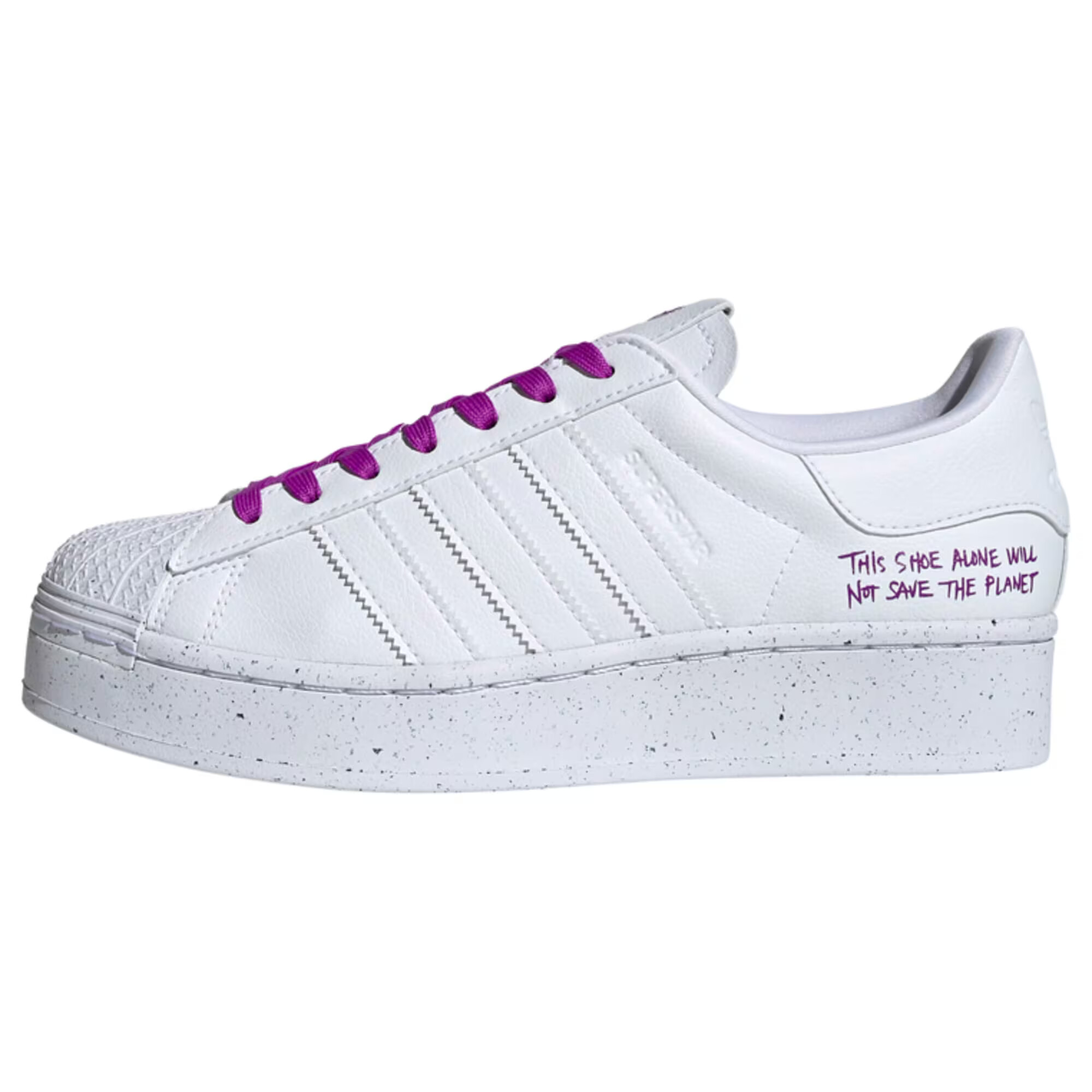 ADIDAS ORIGINALS Σνίκερ χαμηλό 'Superstar Bold' λιλά νέον / λευκό - Pepit.gr