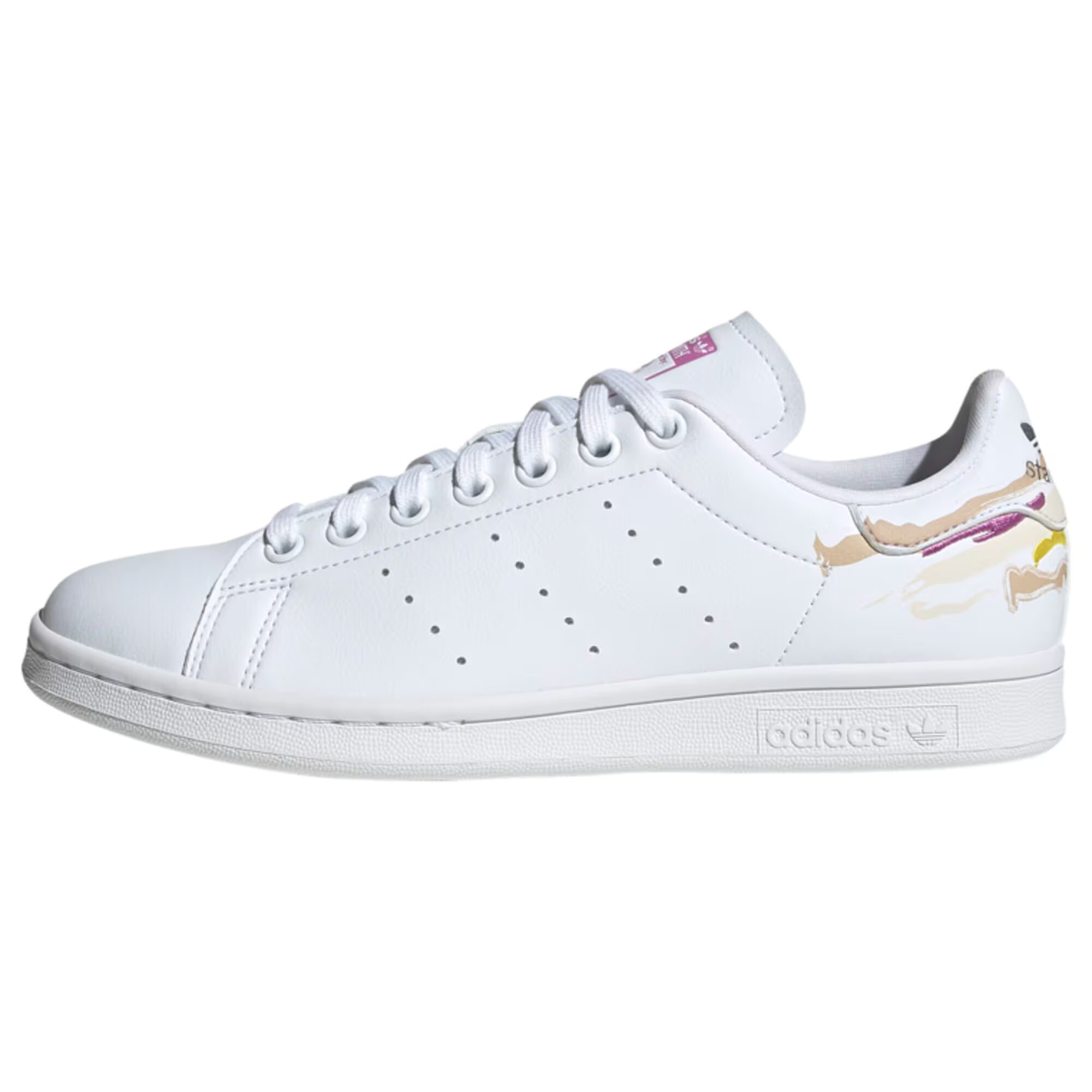 ADIDAS ORIGINALS Σνίκερ χαμηλό 'Thebe Magugu Stan Smith' λευκό - Pepit.gr