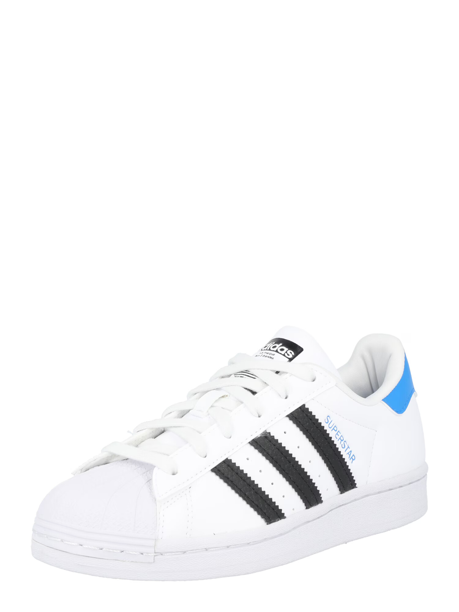 ADIDAS ORIGINALS Σνίκερ 'Superstar' αζούρ / μαύρο / λευκό - Pepit.gr