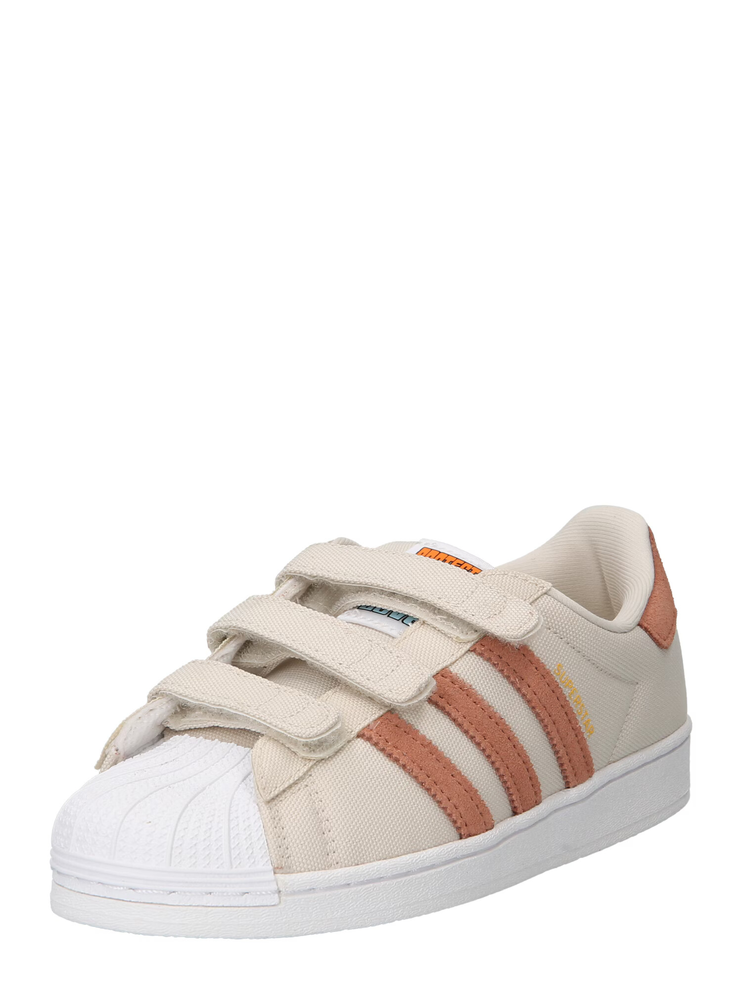 ADIDAS ORIGINALS Σνίκερ 'Superstar' γκρεζ / καφέ / λευκό - Pepit.gr