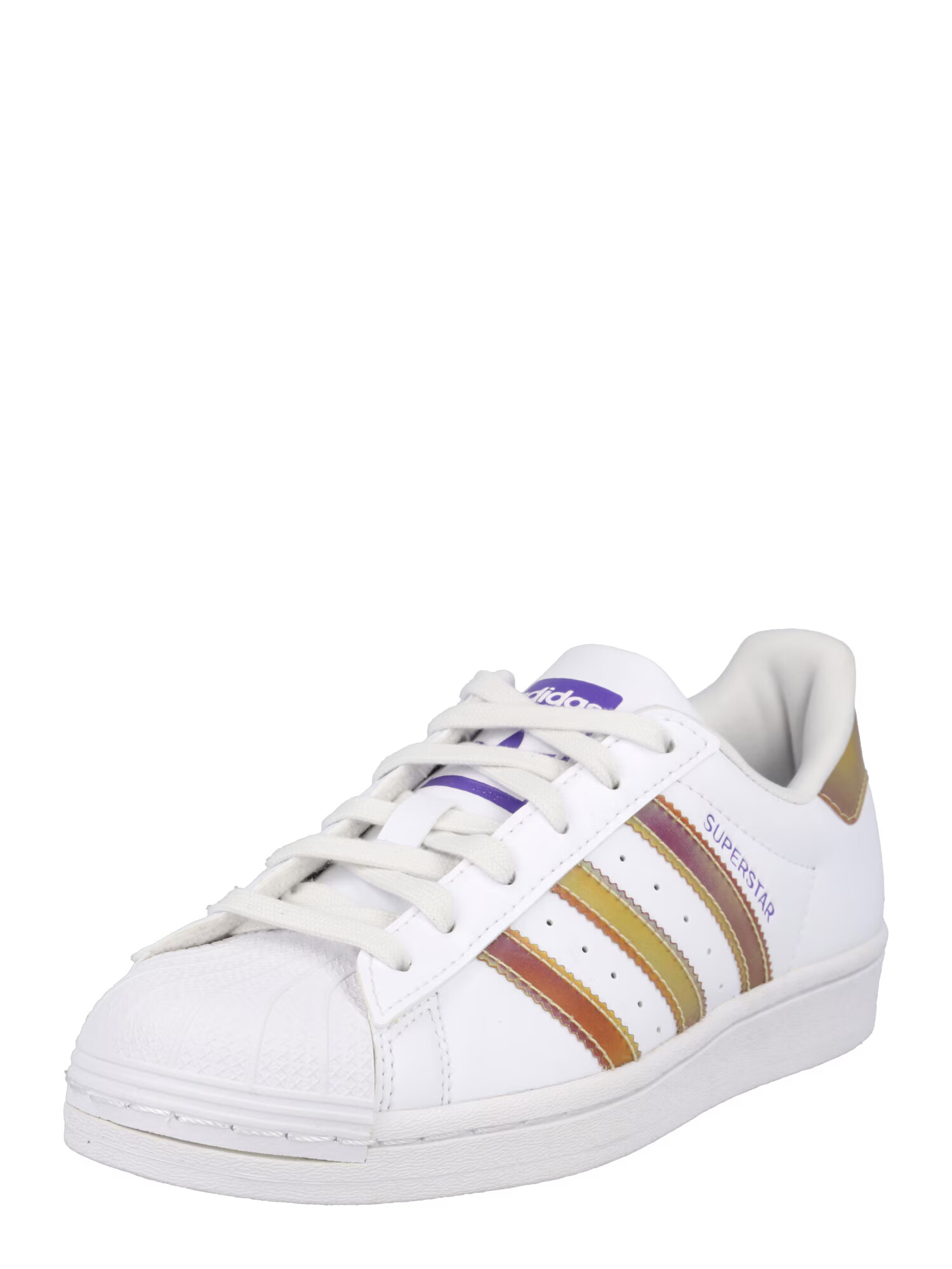 ADIDAS ORIGINALS Σνίκερ 'Superstar' κάρυ / μήλο / σκούρο λιλά / λευκό - Pepit.gr