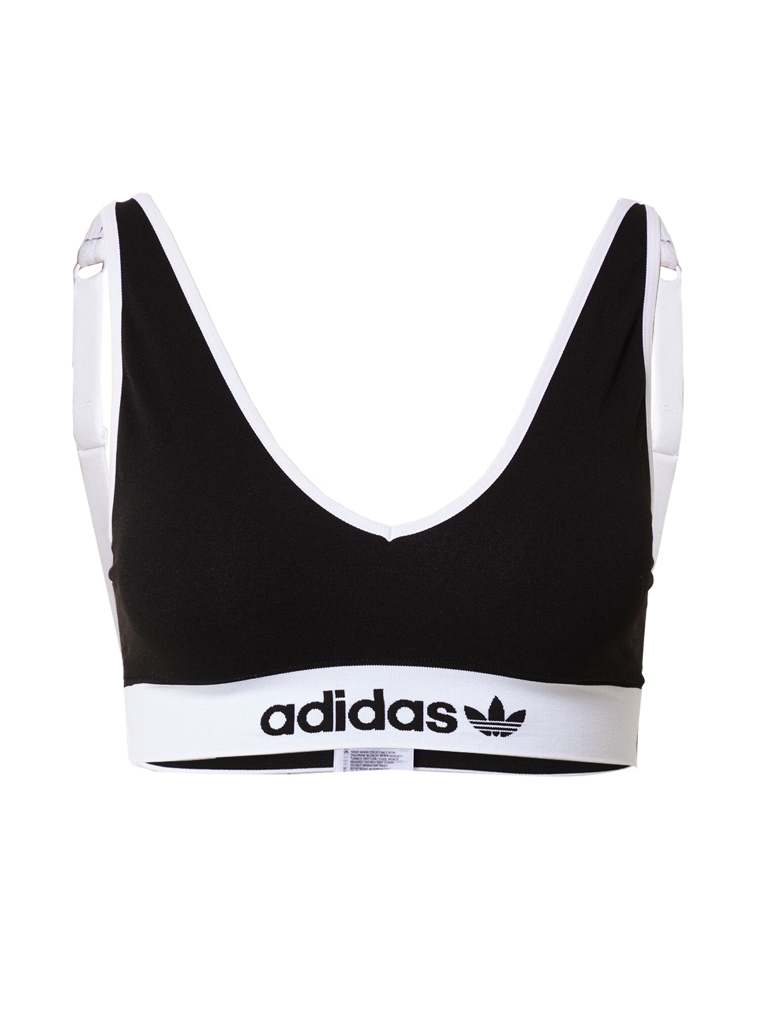 ADIDAS ORIGINALS Σουτιέν μαύρο / λευκό - Pepit.gr