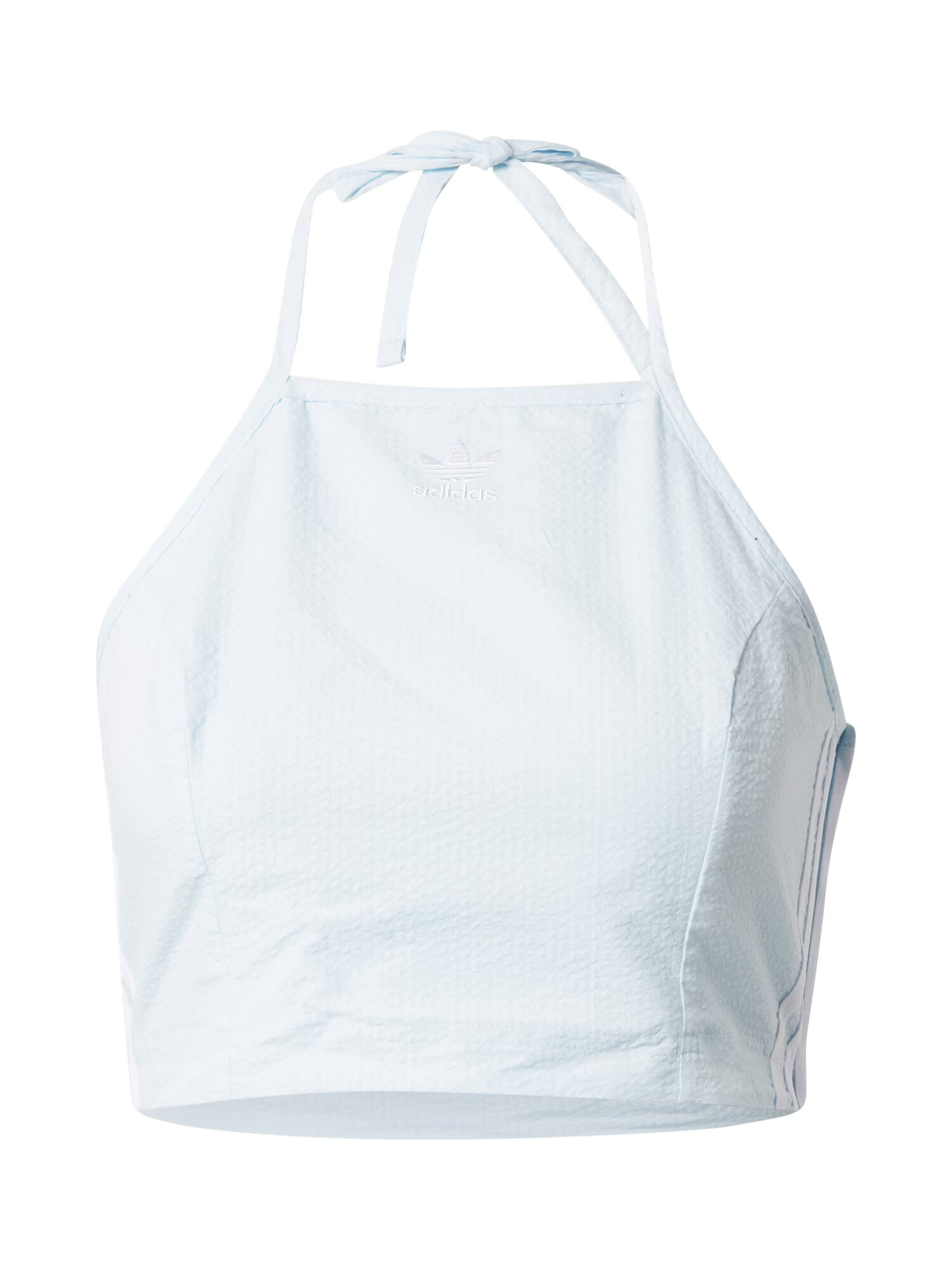 ADIDAS ORIGINALS Τοπ 'Adicolor Classics Poplin Halter-Neck' γαλάζιο - Pepit.gr