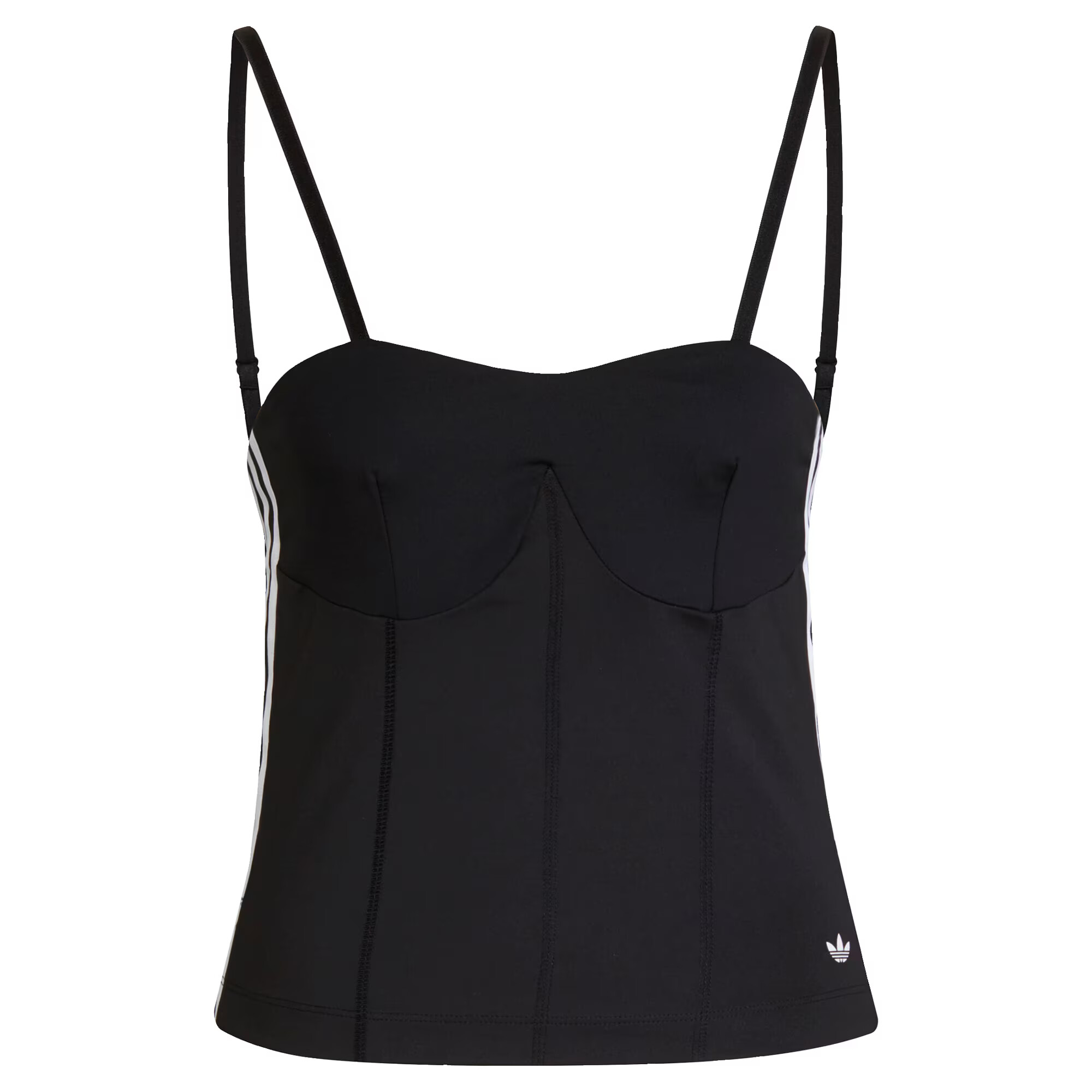 ADIDAS ORIGINALS Τοπ 'CORSET TOP' μαύρο - Pepit.gr