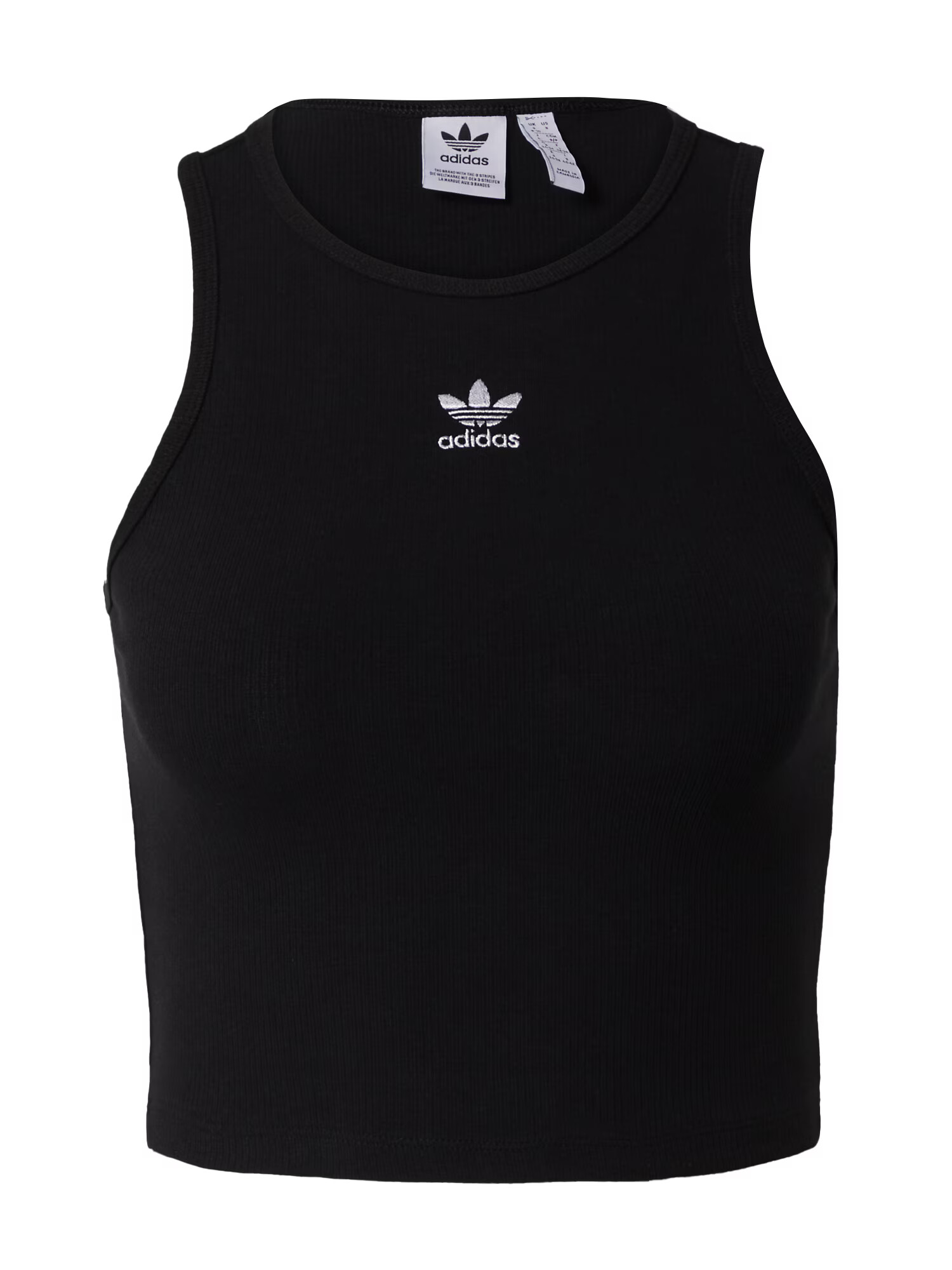 ADIDAS ORIGINALS Τοπ 'Essentials' μαύρο / λευκό - Pepit.gr