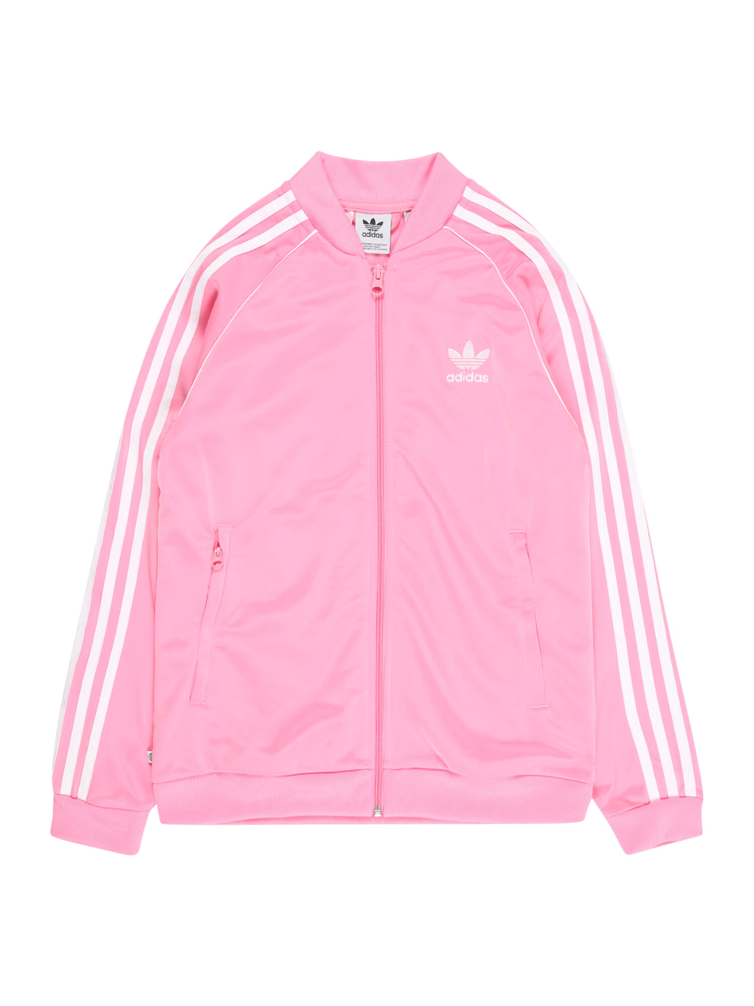 ADIDAS ORIGINALS Ζακέτα φούτερ 'Adicolor Sst' ροζ / λευκό - Pepit.gr