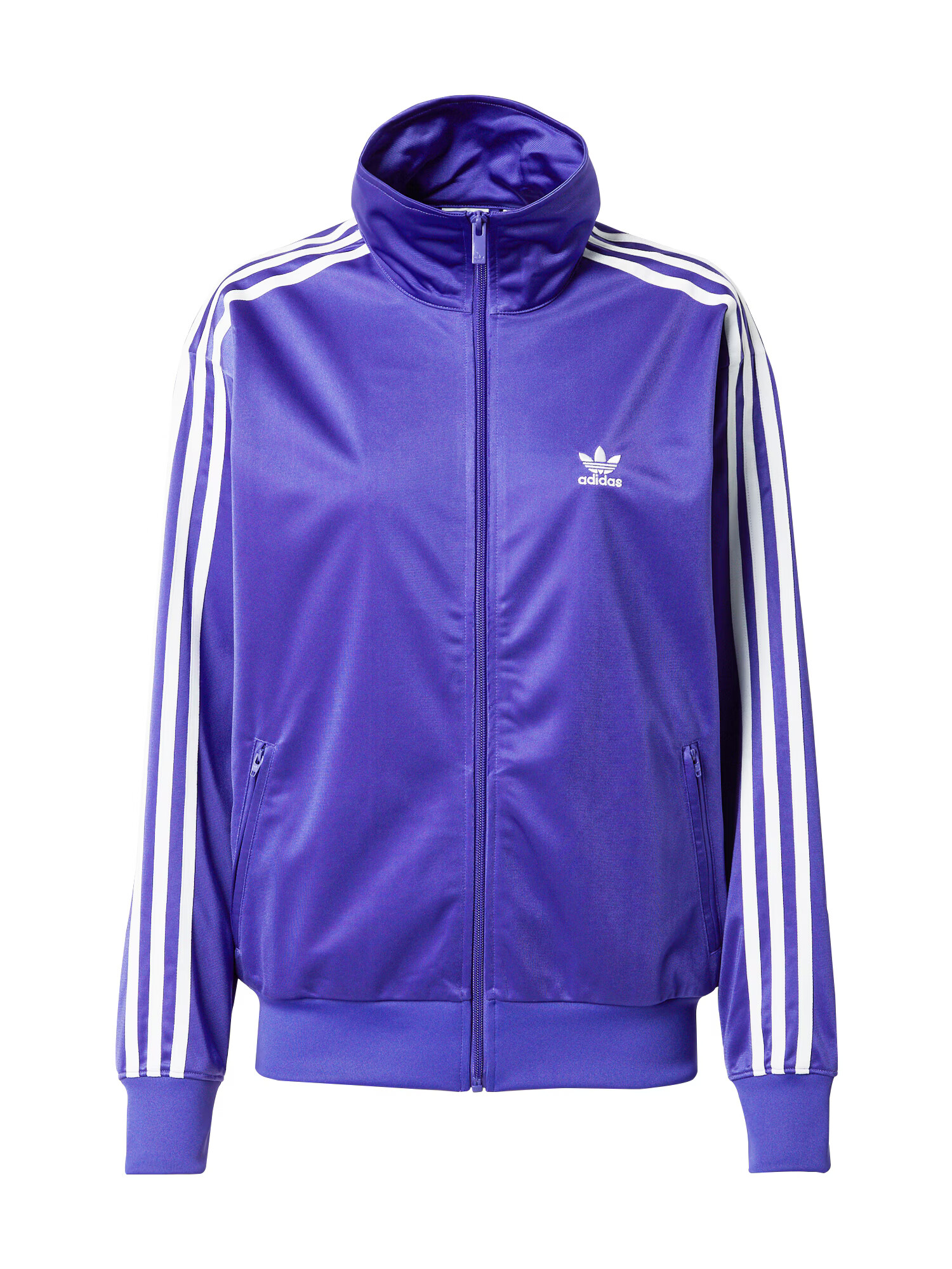 ADIDAS ORIGINALS Ζακέτα φούτερ 'FIREBIRD' σκούρο λιλά / λευκό - Pepit.gr