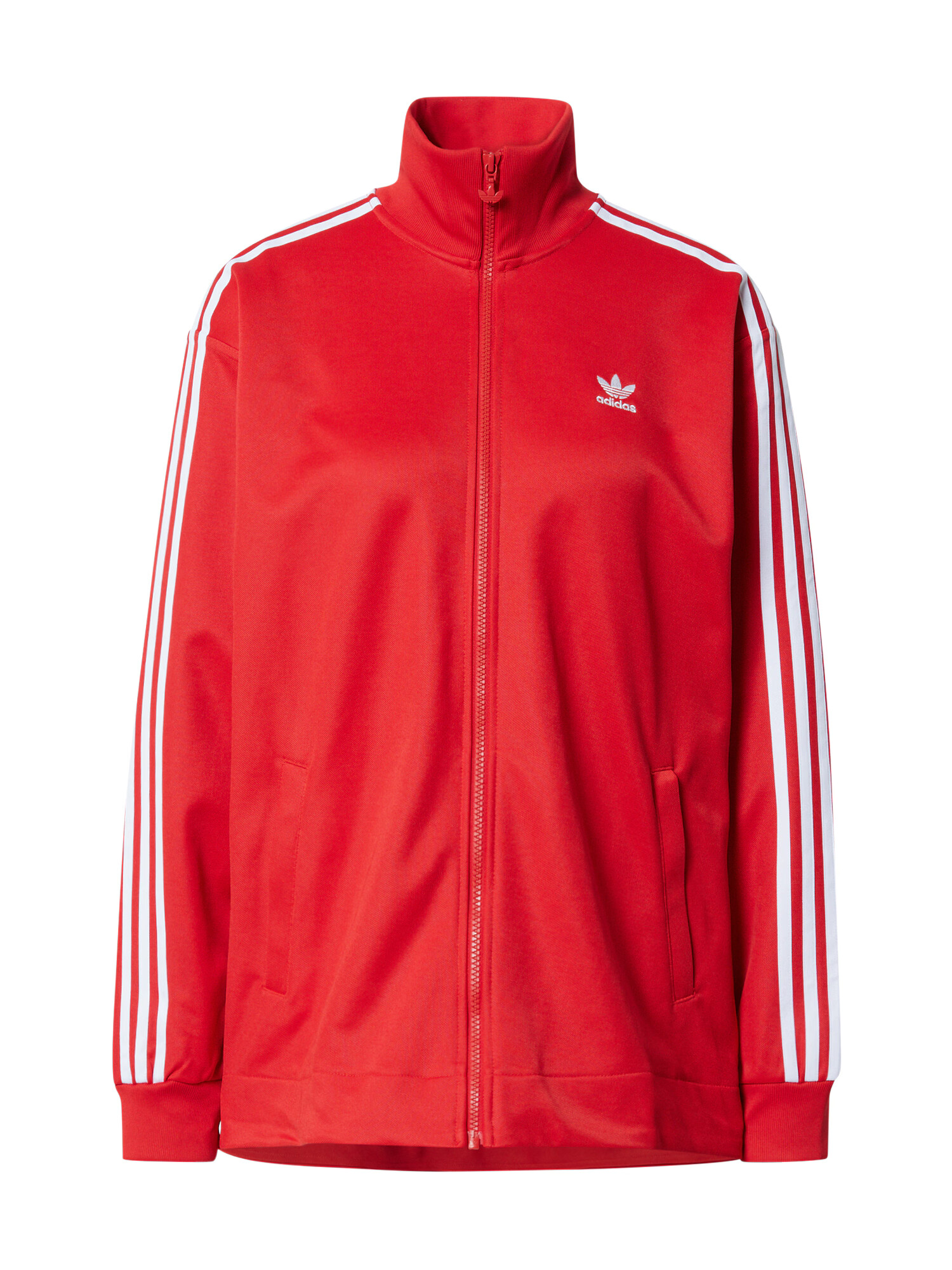 ADIDAS ORIGINALS Ζακέτα φούτερ κόκκινο / λευκό - Pepit.gr