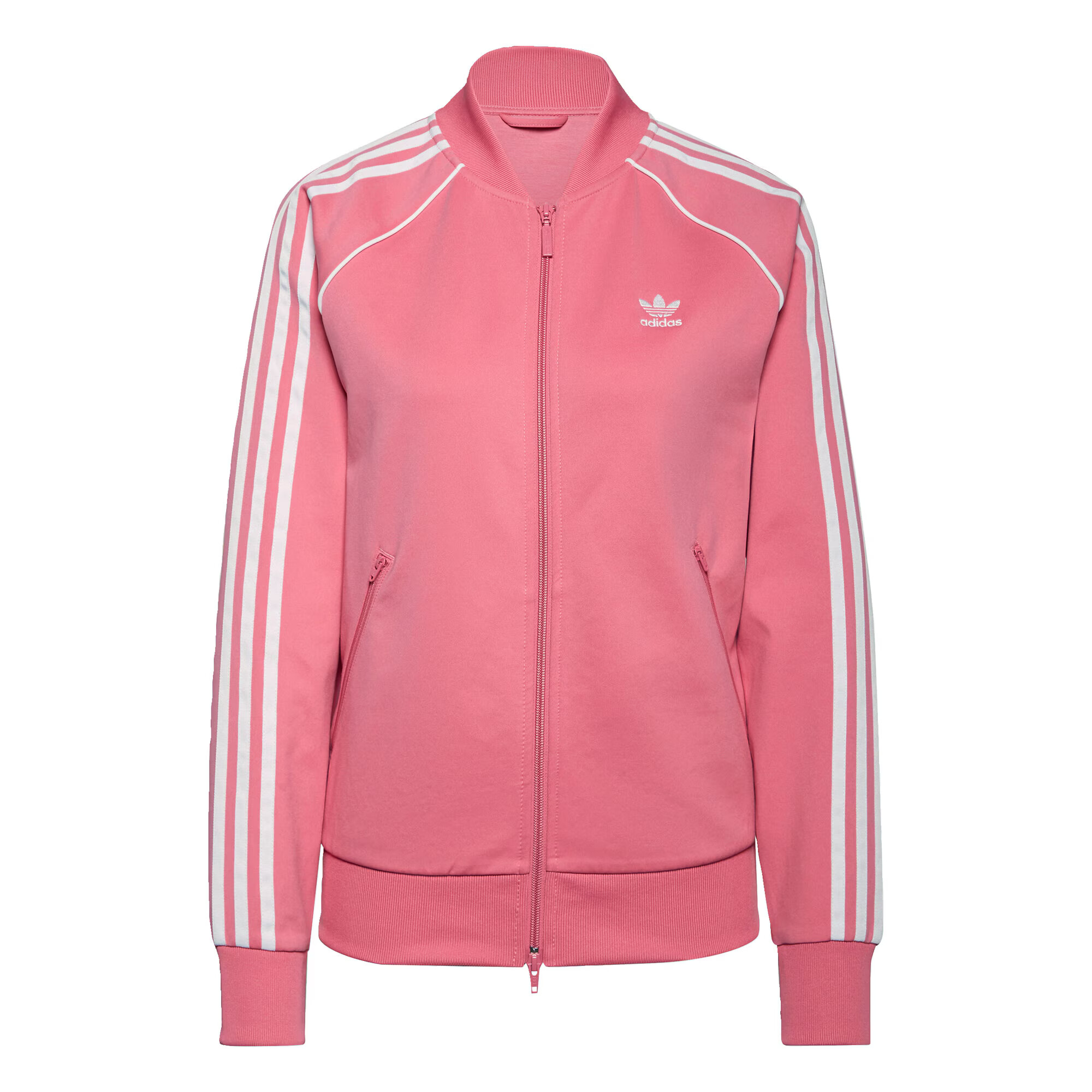 ADIDAS ORIGINALS Ζακέτα φούτερ ροζ / λευκό - Pepit.gr