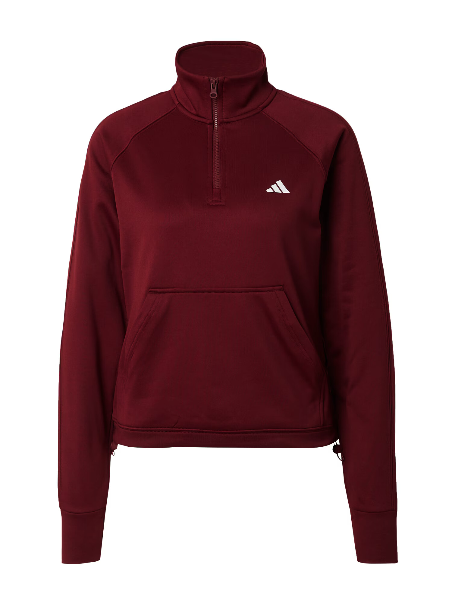 ADIDAS PERFORMANCE Αθλητική μπλούζα φούτερ 'Aeroready Game & Go Fleece' κρεμεζί / λευκό - Pepit.gr