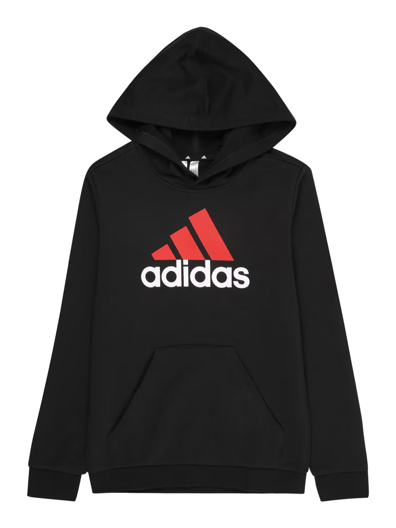 ADIDAS PERFORMANCE Αθλητική μπλούζα φούτερ 'Essentials Two-Colored Big Logo ' ανοικτό κόκκινο / μαύρο / λευκό - Pepit.gr