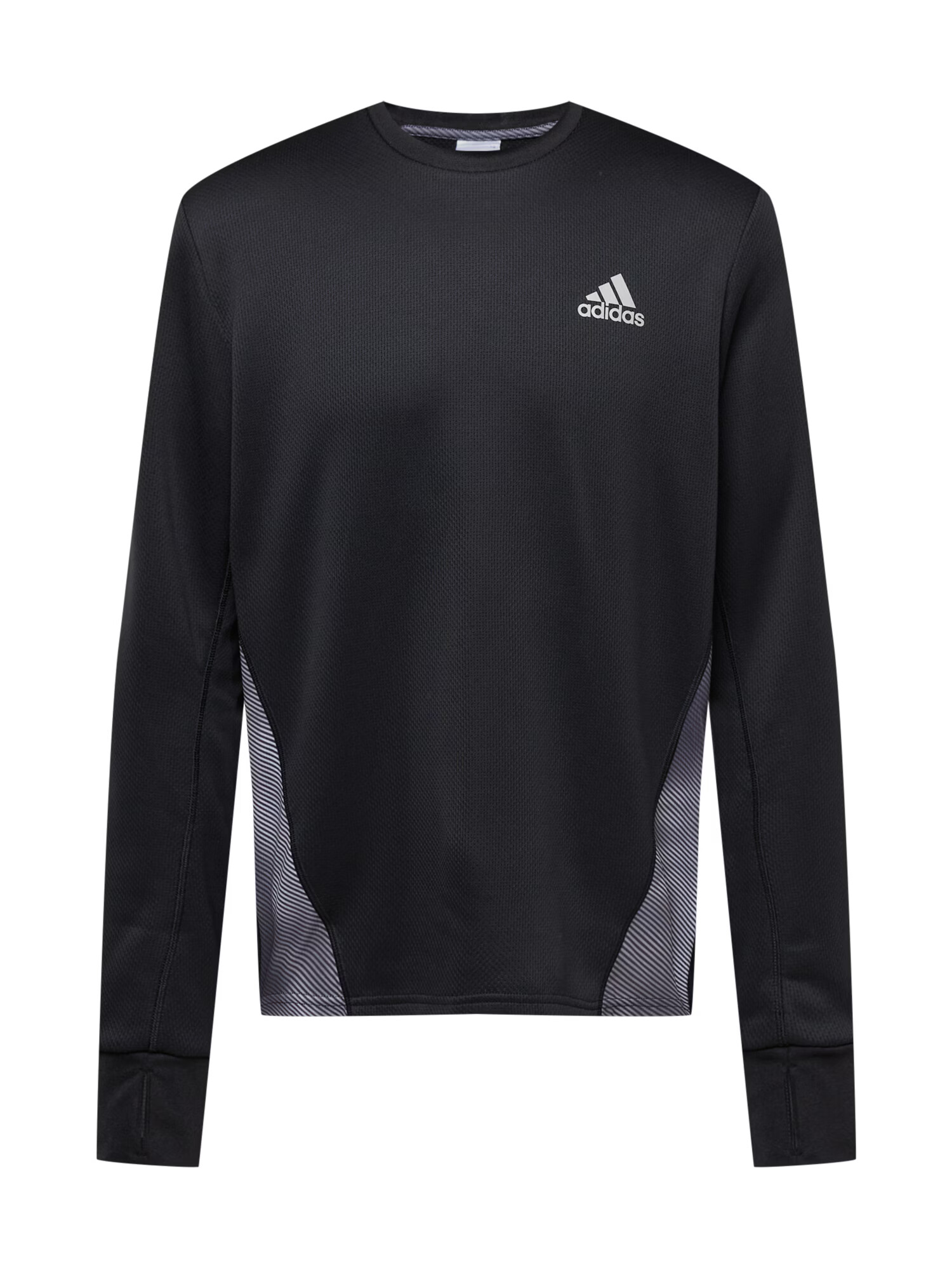 ADIDAS SPORTSWEAR Αθλητική μπλούζα φούτερ μαύρο / λευκό - Pepit.gr