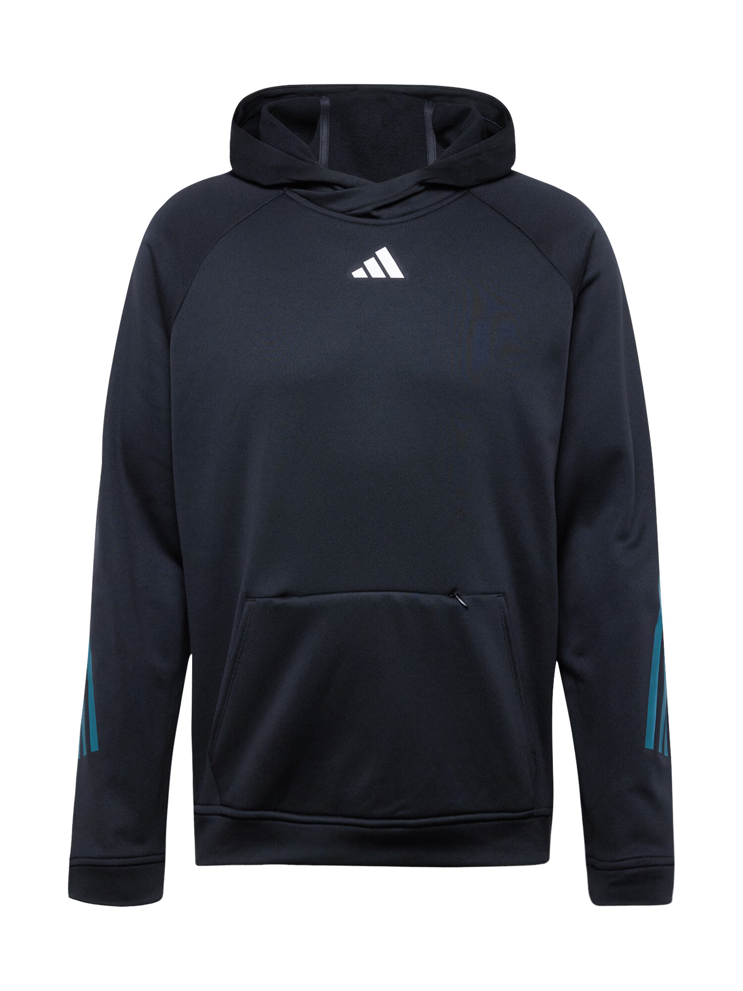 ADIDAS PERFORMANCE Αθλητική μπλούζα φούτερ 'Train' γαλαζοπράσινο / μαύρο / λευκό - Pepit.gr