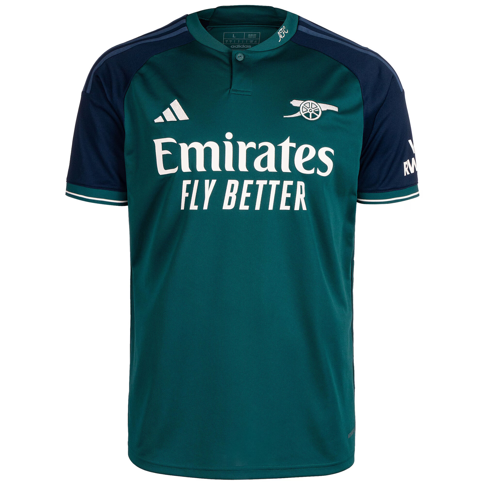 ADIDAS PERFORMANCE Αθλητική φανέλα 'Arsenal 23/24 Third' μπλε / λευκό - Pepit.gr