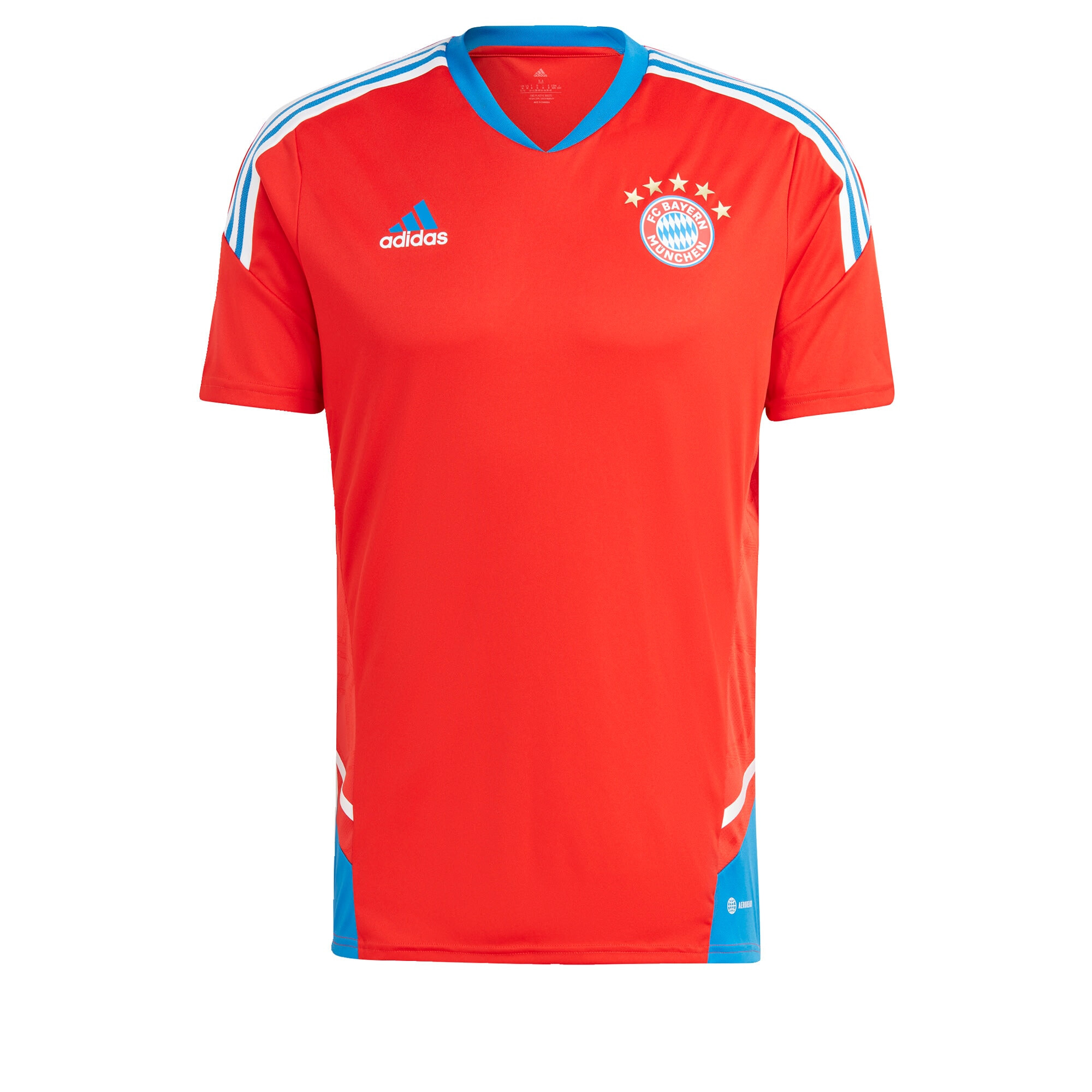 ADIDAS SPORTSWEAR Αθλητική φανέλα 'FC Bayern München Condivo 22' μπλε ουρανού / ανοικτό κόκκινο / λευκό - Pepit.gr