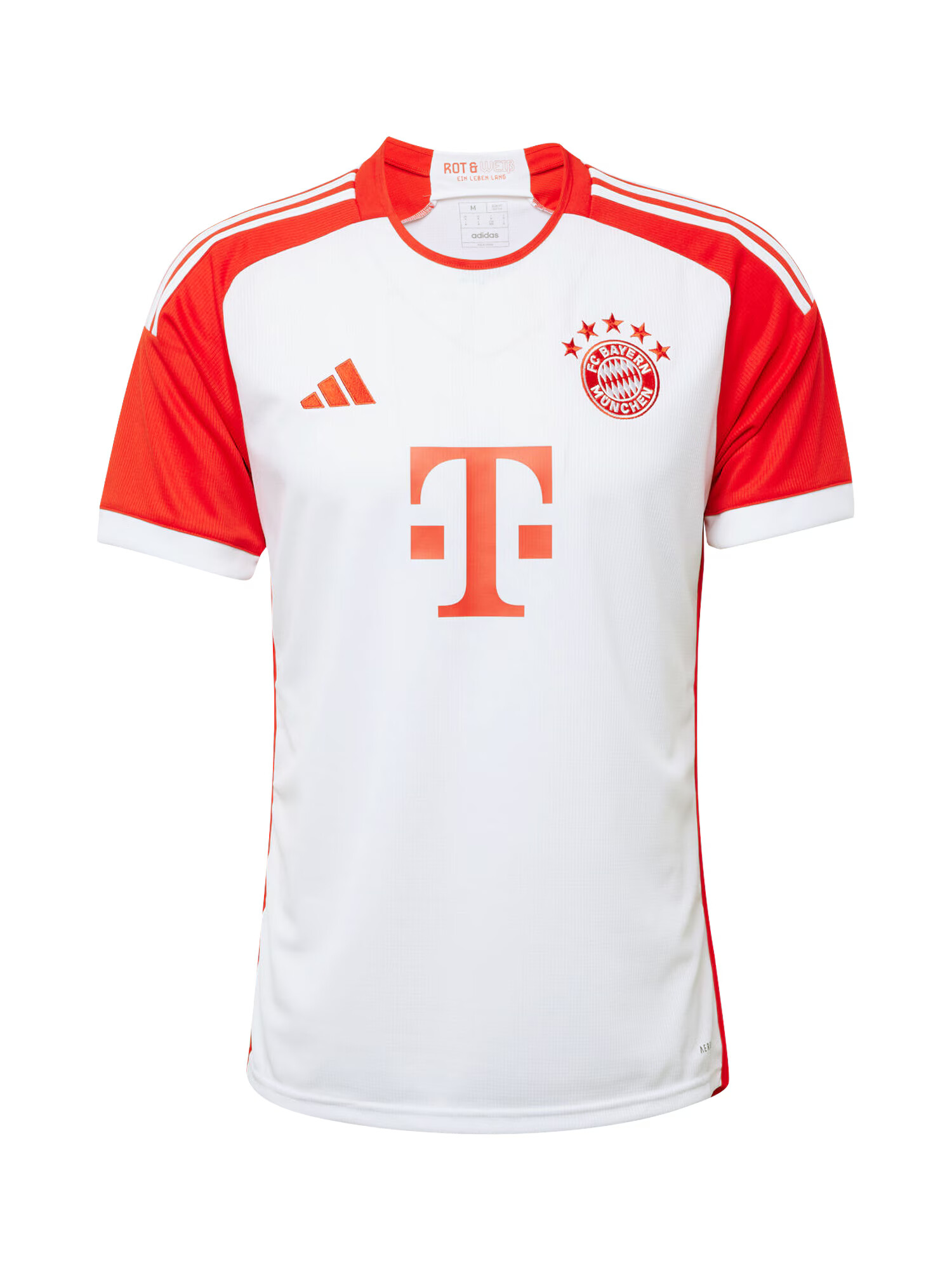 ADIDAS PERFORMANCE Αθλητική φανέλα 'FC Bayern München 23/24' πορτοκαλοκόκκινο / λευκό - Pepit.gr