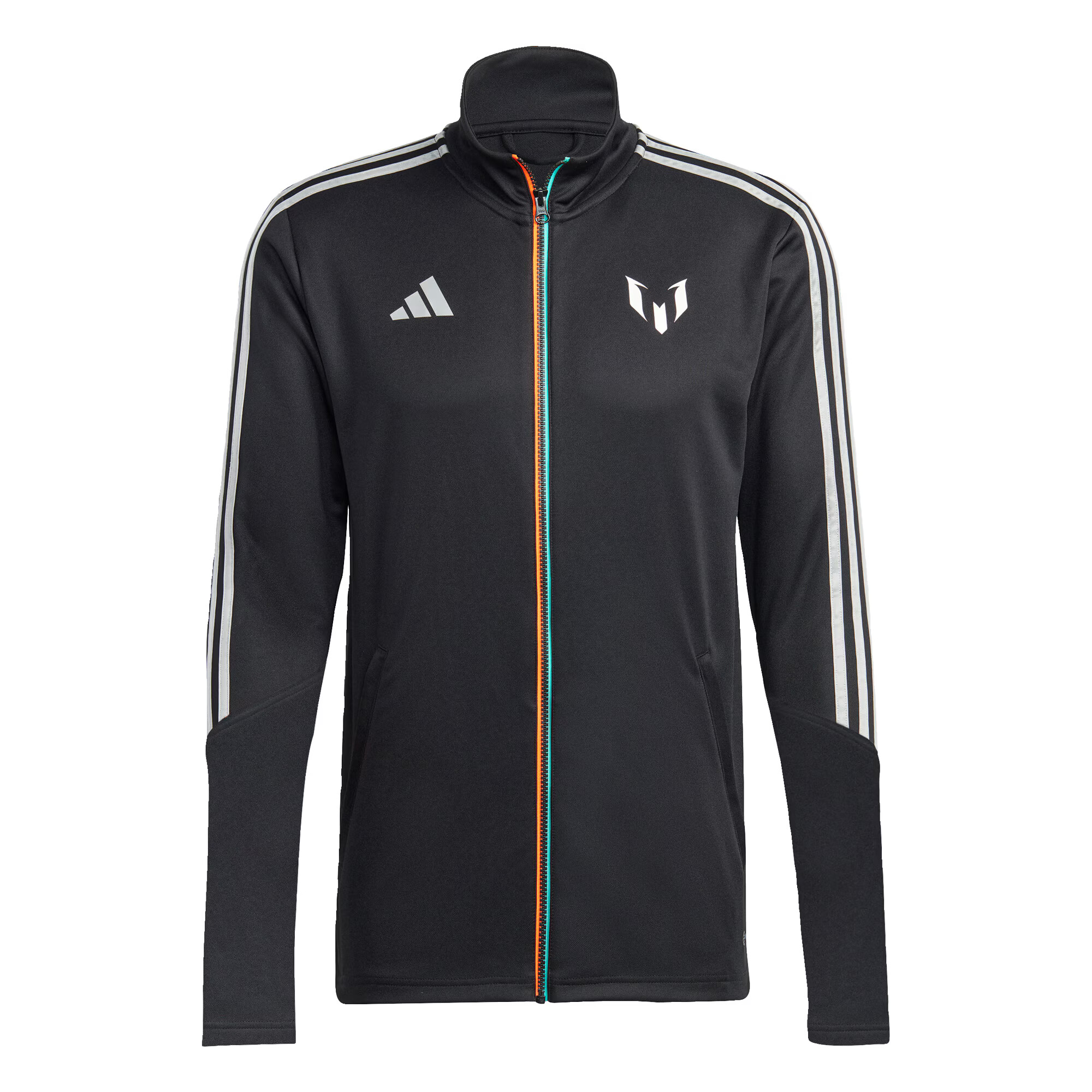 ADIDAS PERFORMANCE Αθλητικό μπουφάν 'Messi ' μέντα / πορτοκαλί / μαύρο / λευκό - Pepit.gr