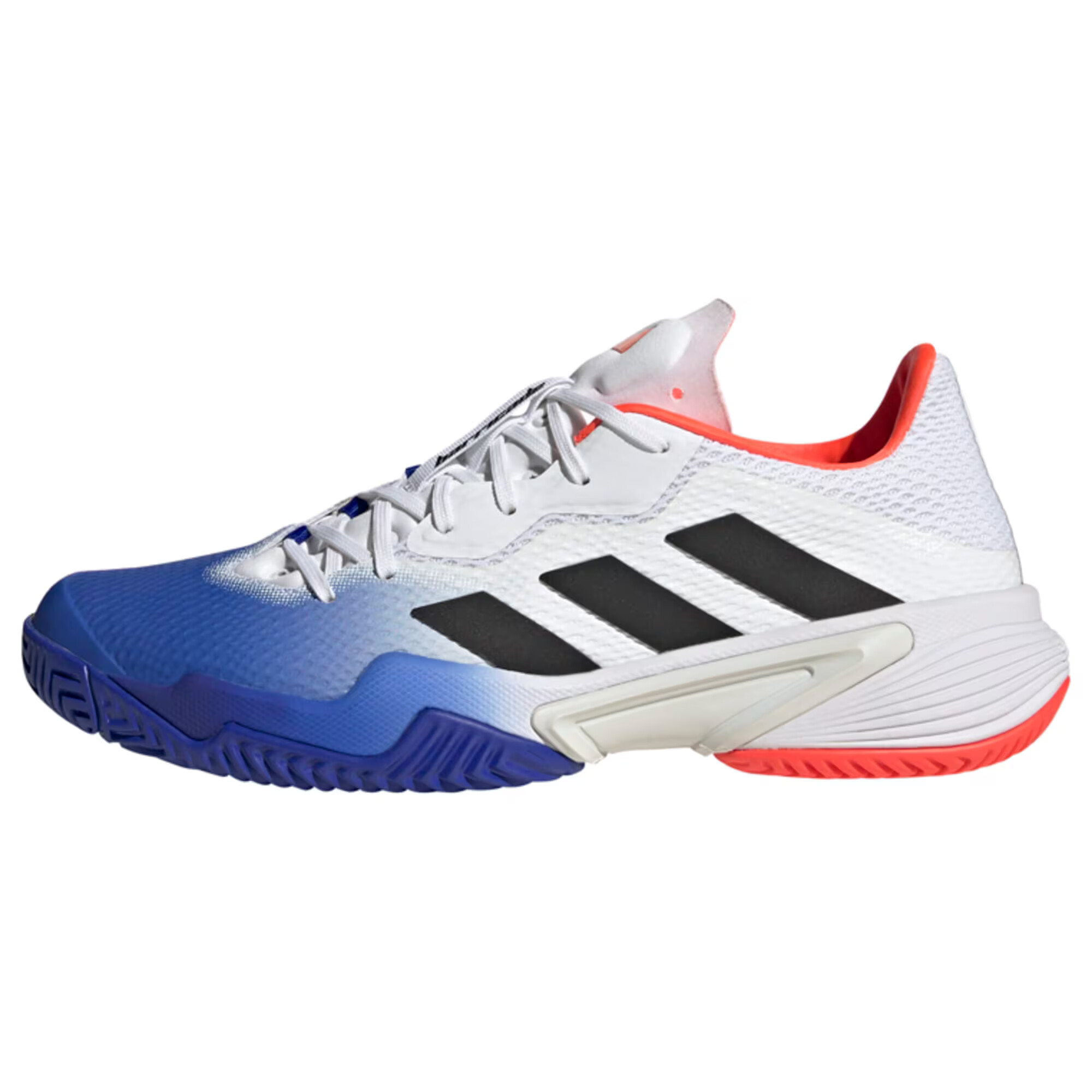 ADIDAS PERFORMANCE Αθλητικό παπούτσι 'Barricade ' μπλε / πορτοκαλοκόκκινο / μαύρο / λευκό - Pepit.gr