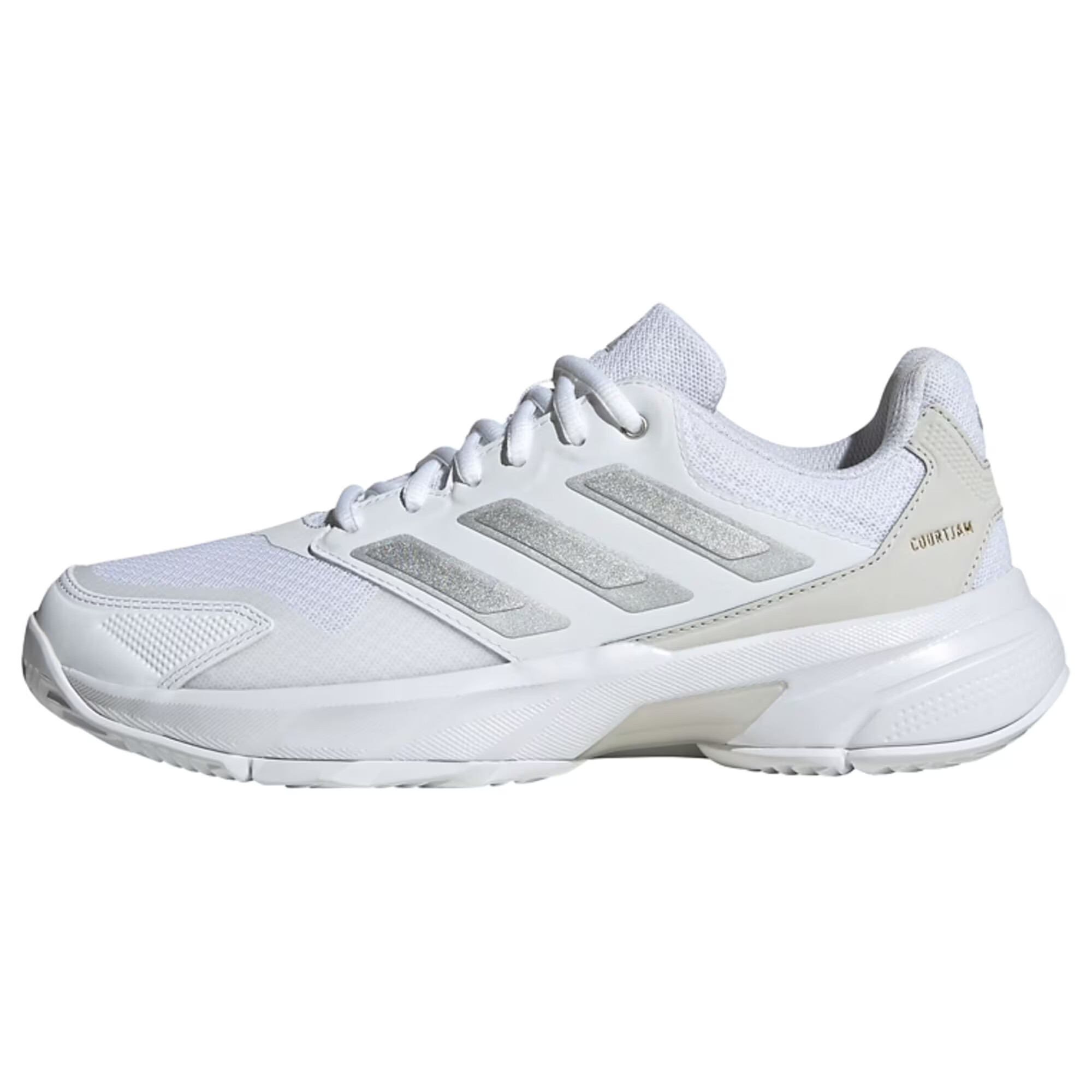 ADIDAS PERFORMANCE Αθλητικό παπούτσι 'CourtJam Control 3' ανοικτό γκρι / ασημί / λευκό - Pepit.gr