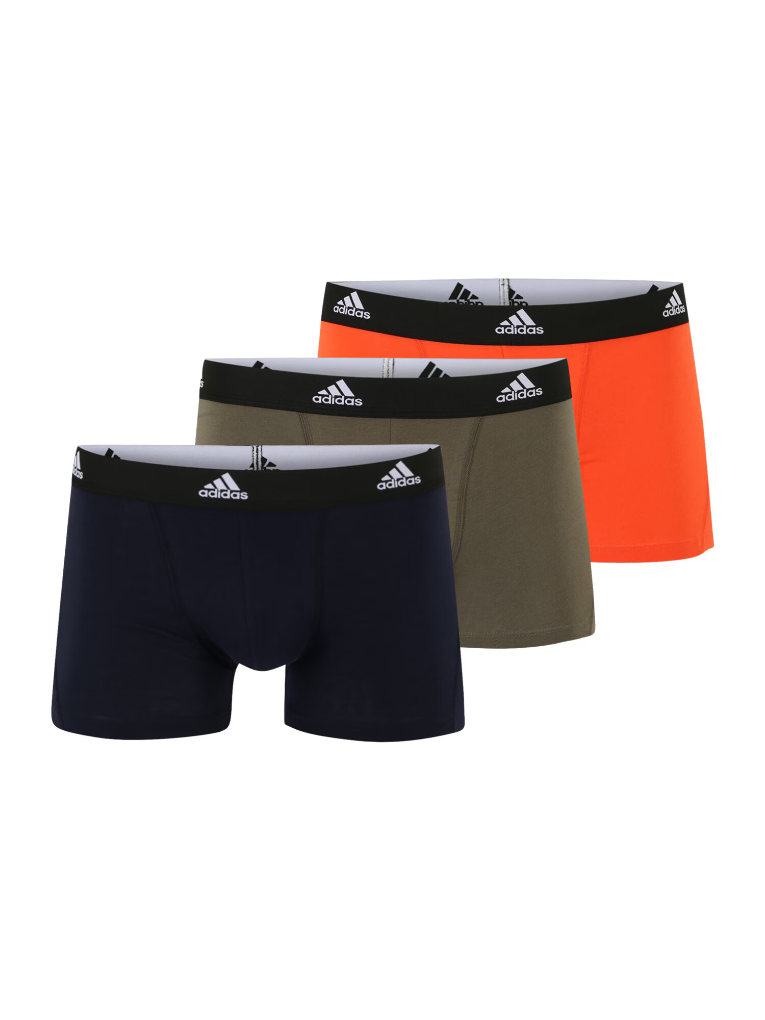 ADIDAS SPORTSWEAR Αθλητικό σλιπ ναυτικό μπλε / χακί / πορτοκαλί νέον - Pepit.gr