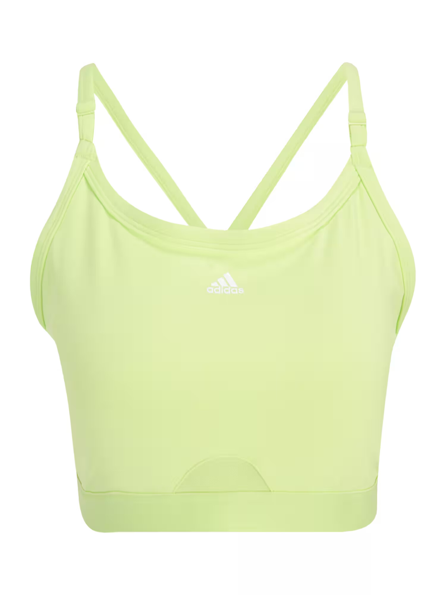 ADIDAS PERFORMANCE Αθλητικό σουτιέν 'Aeroreact Light-Support' μήλο / λευκό - Pepit.gr