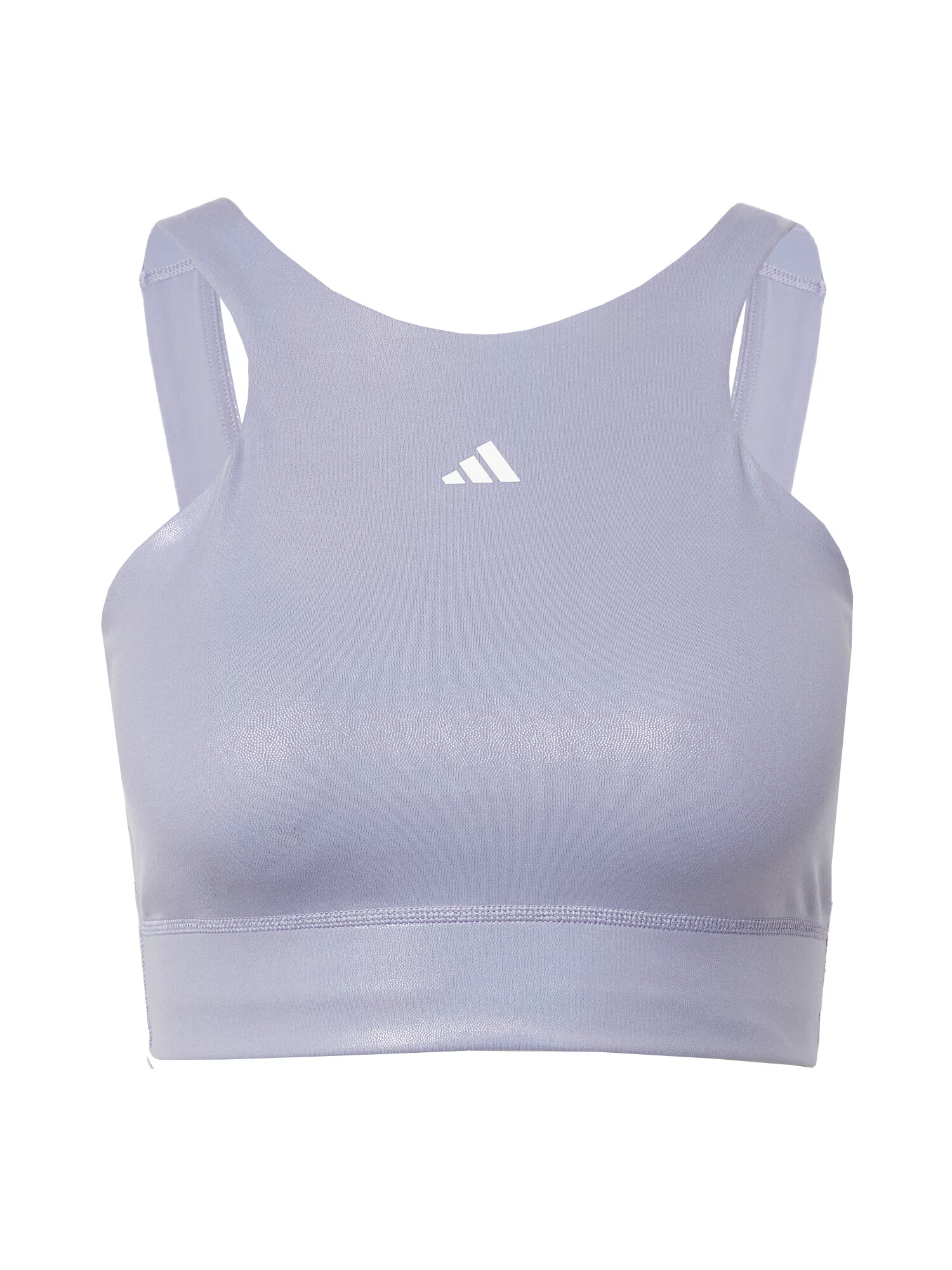 ADIDAS PERFORMANCE Αθλητικό σουτιέν 'Powerimpact Medium-Support Longline' ασημί / λευκό - Pepit.gr