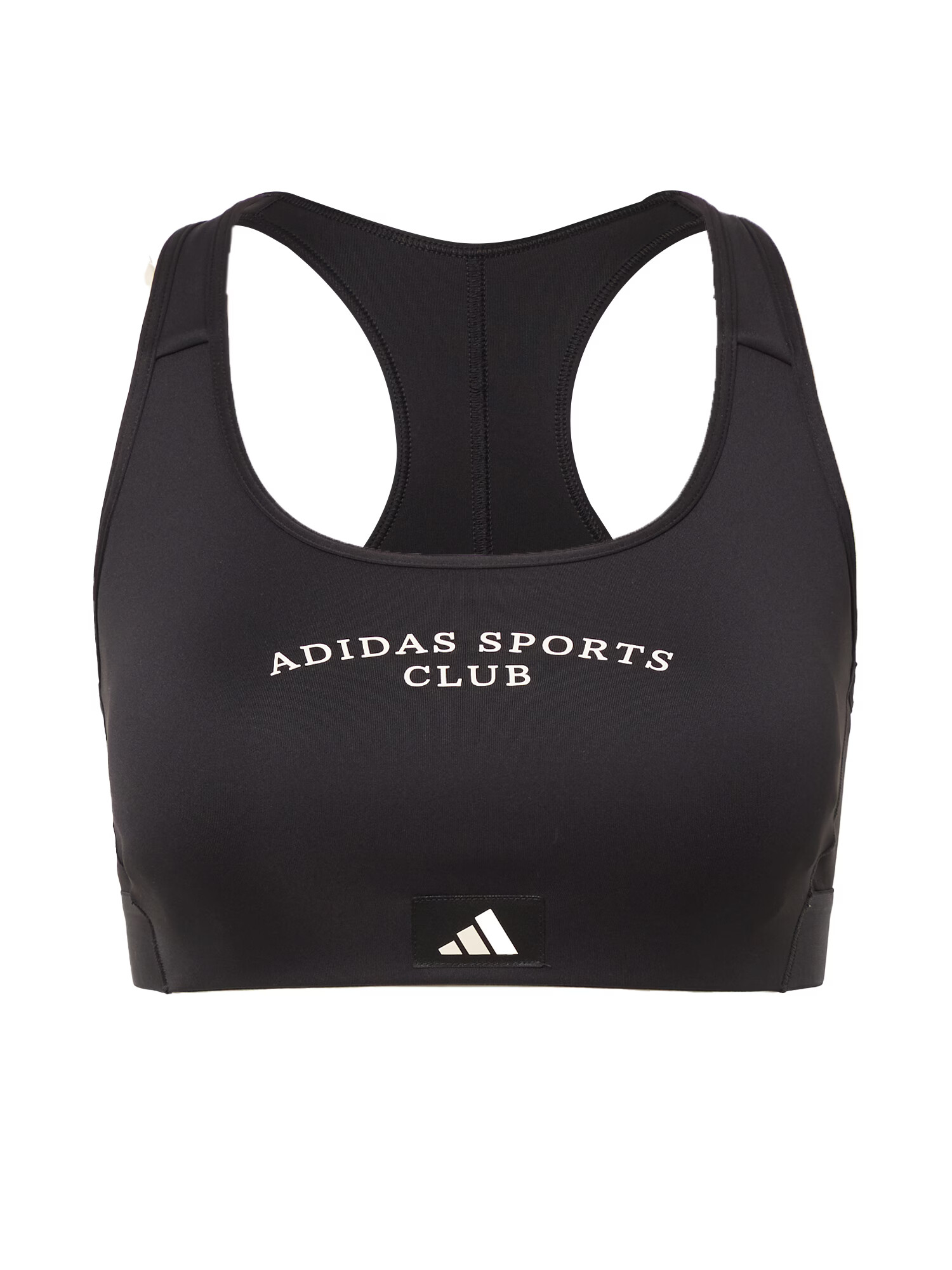 ADIDAS PERFORMANCE Αθλητικό σουτιέν 'Sports Club Medium-Support' μαύρο / λευκό - Pepit.gr