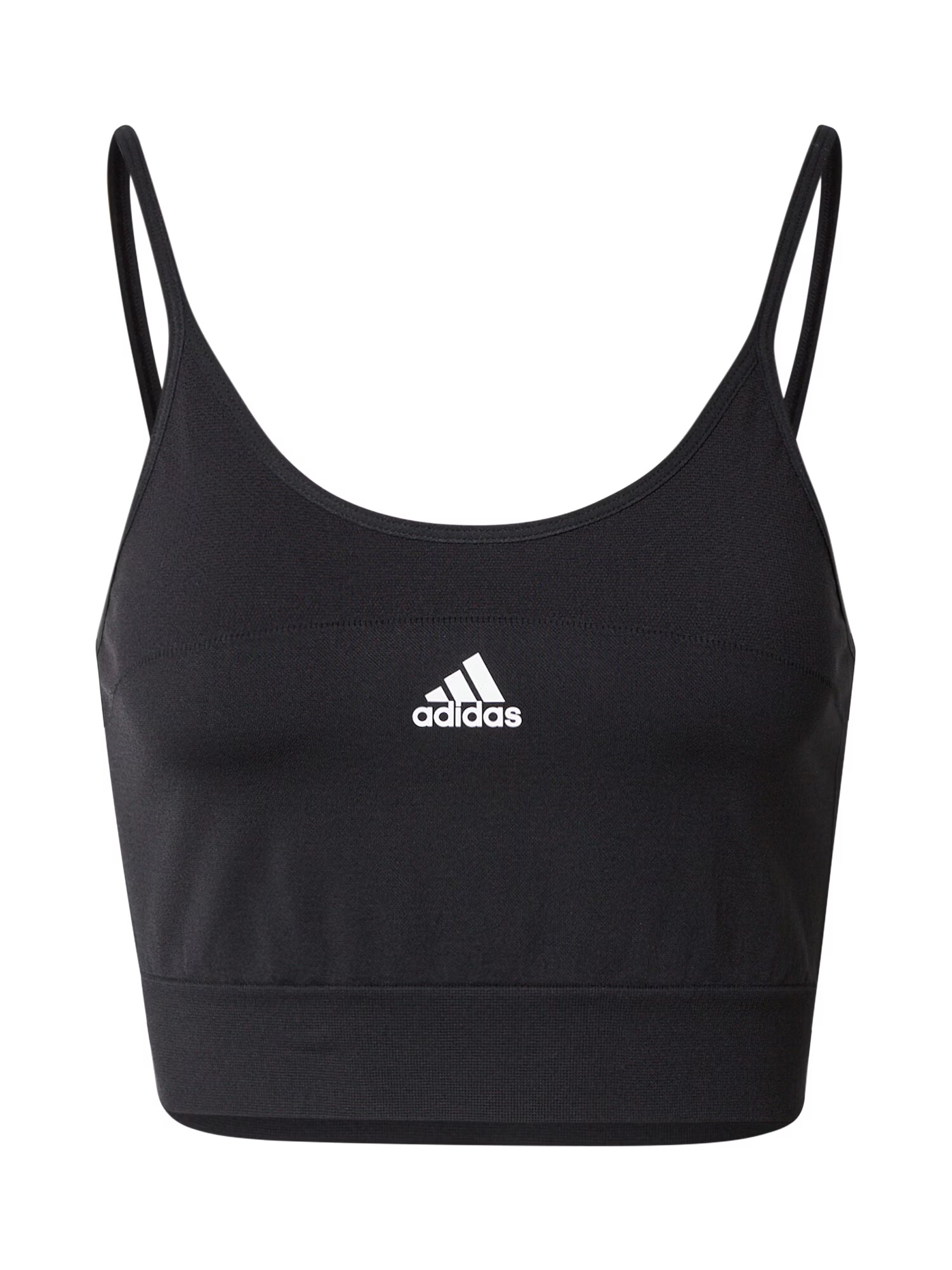 ADIDAS SPORTSWEAR Αθλητικό σουτιέν 'Aero Seamless ' μαύρο / λευκό - Pepit.gr